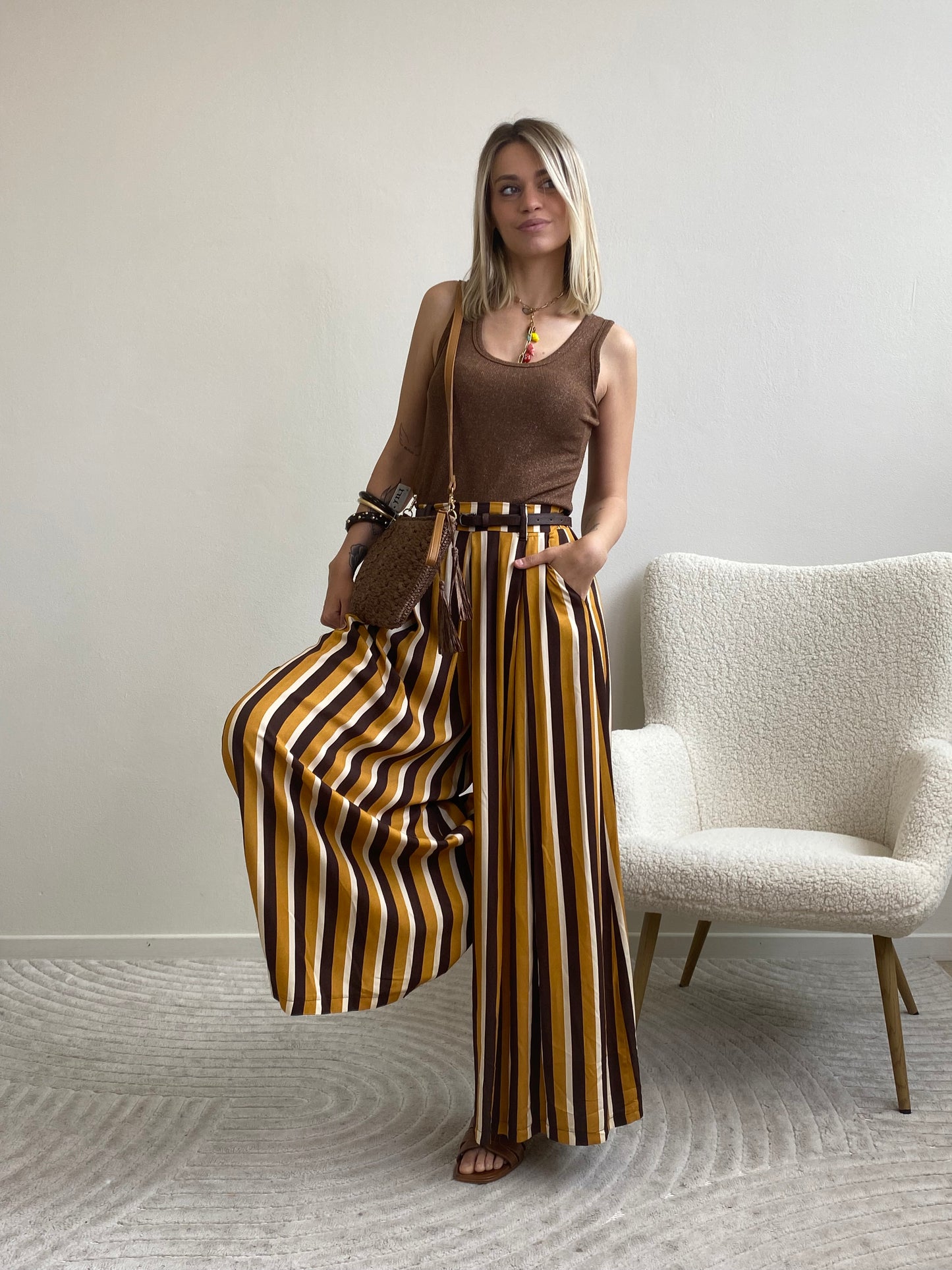 CANOTTA CIOCCOLATO LUREX
