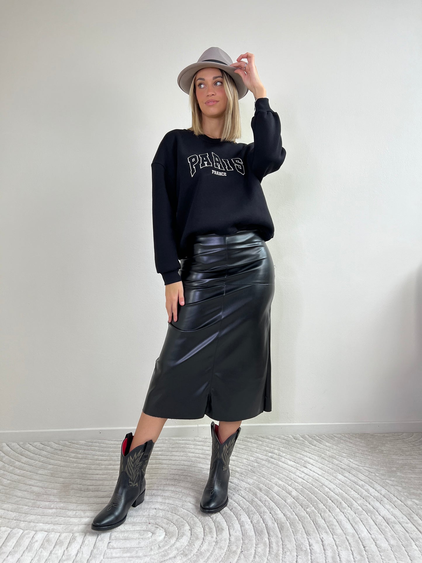 FELPA PARIS NERO