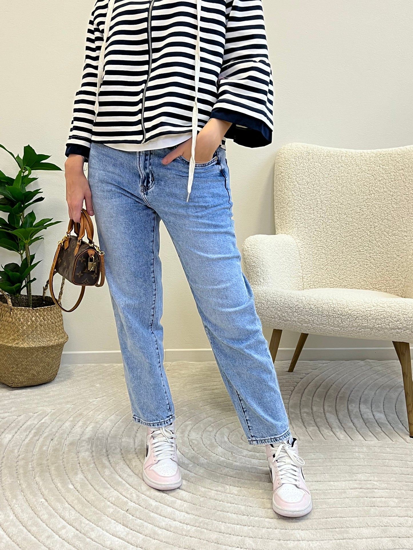 SASHA JEANS BOY-FRIEND TAGLIA L