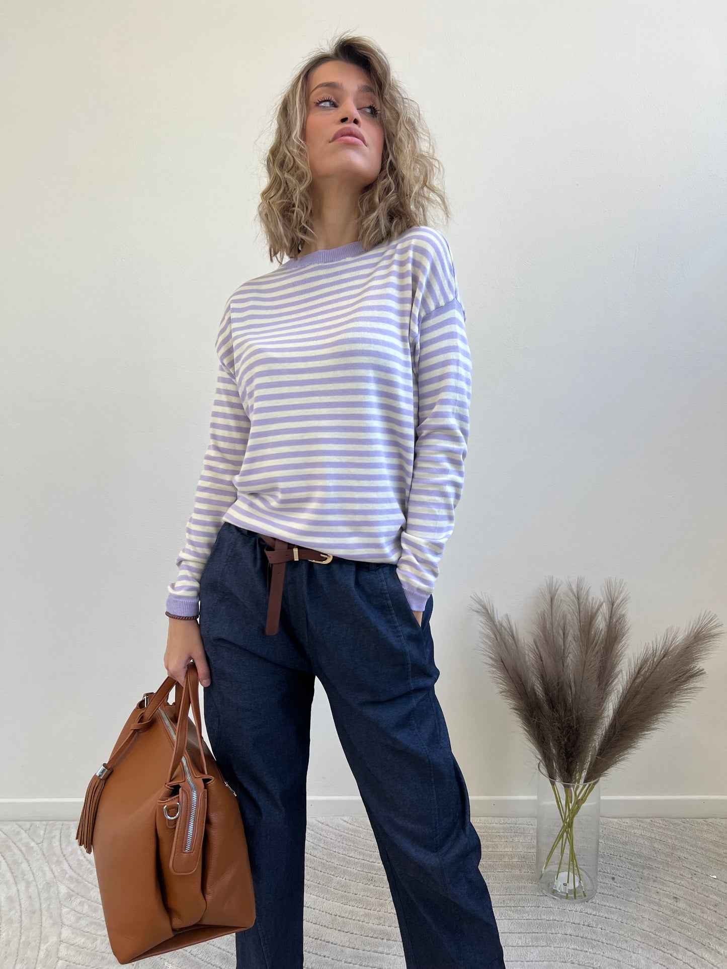 LOU MAGLIA RIGA LAVANDA & PANNA