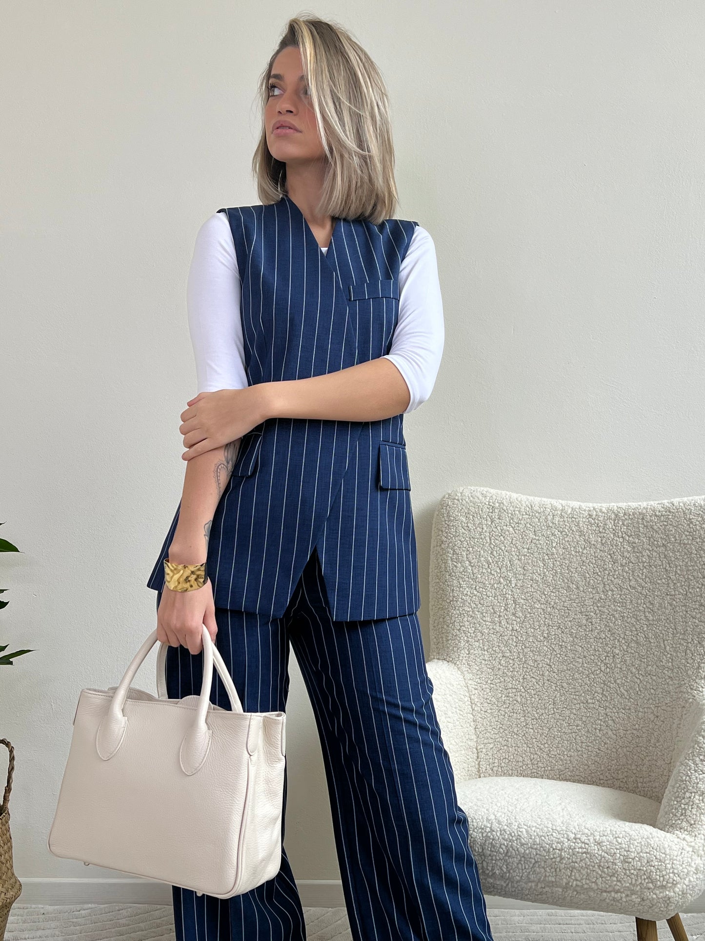 MARICA SET GILET & PANTALONI TG.L