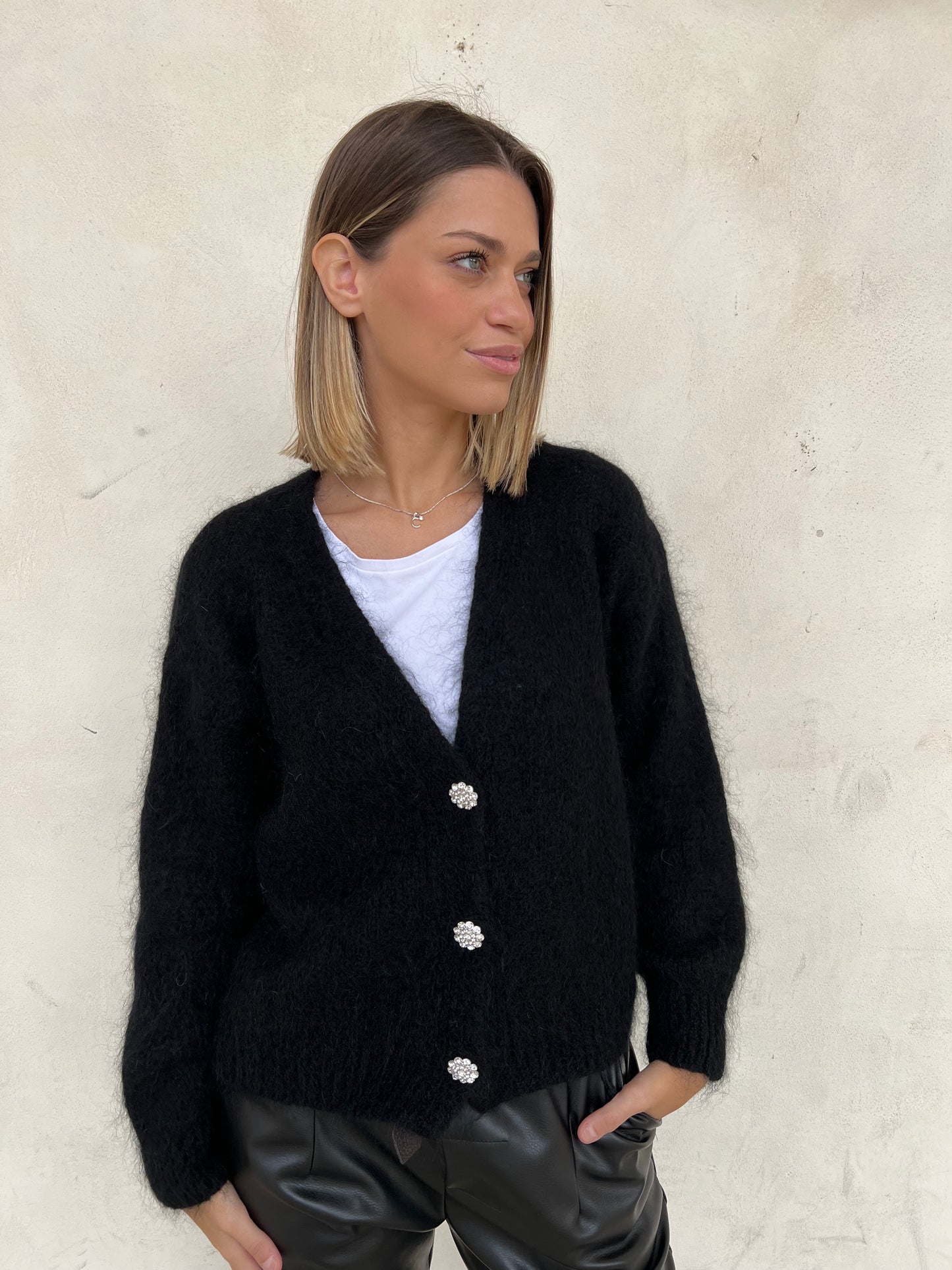 Cardigan CLIO nero