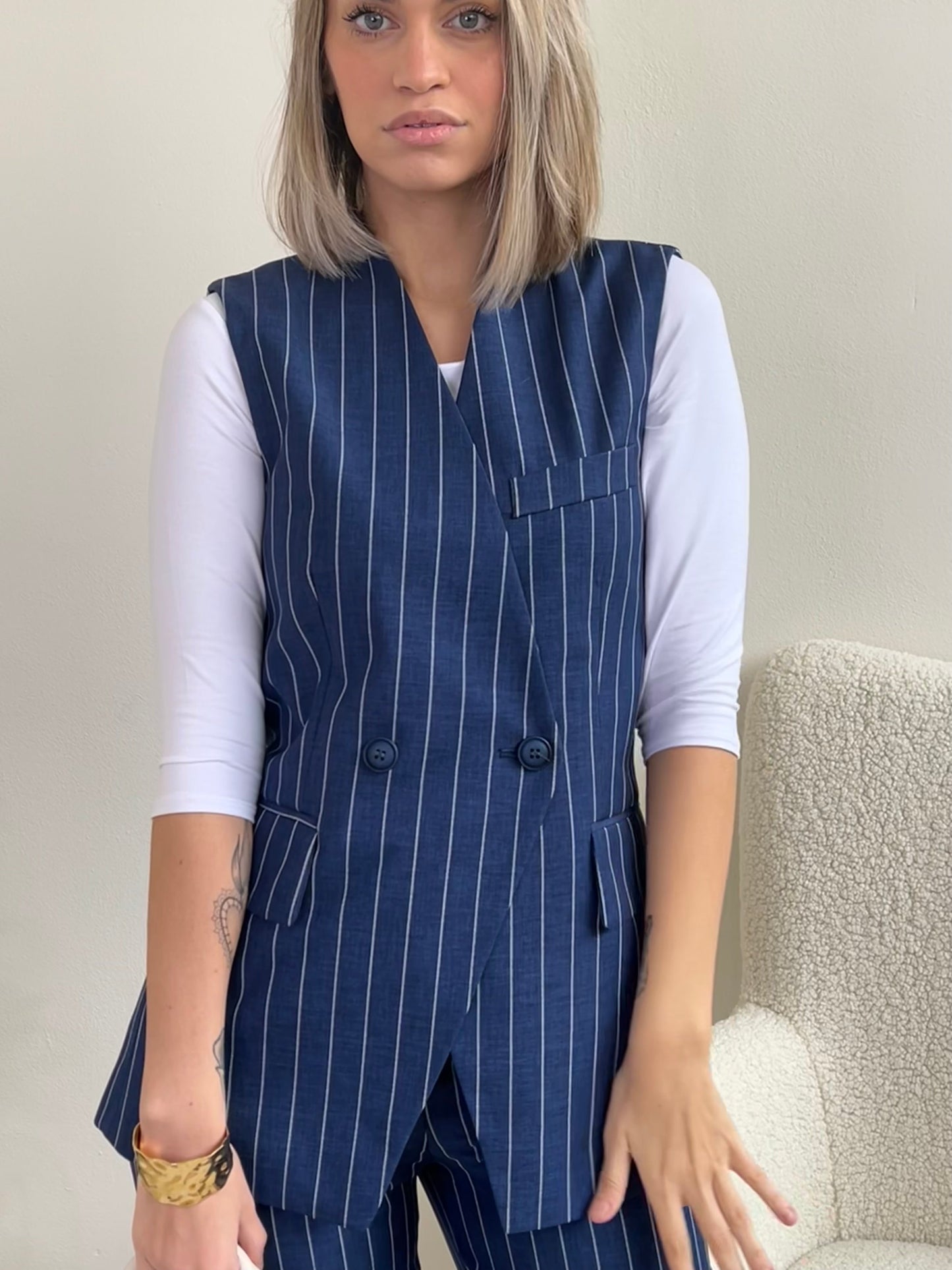 MARICA SET GILET & PANTALONI TG.S