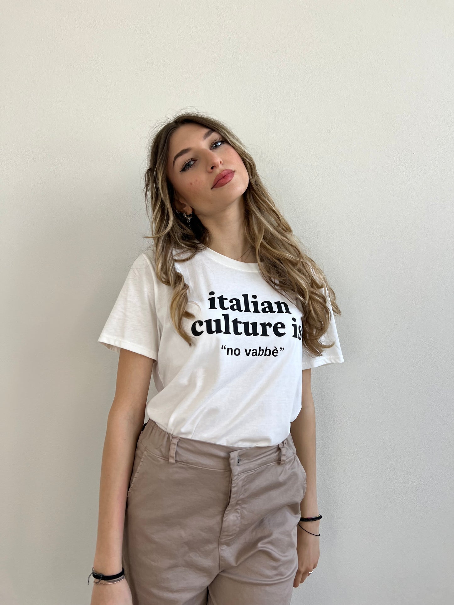 T.SHIRT “ITALIAN CULTURE IS….”