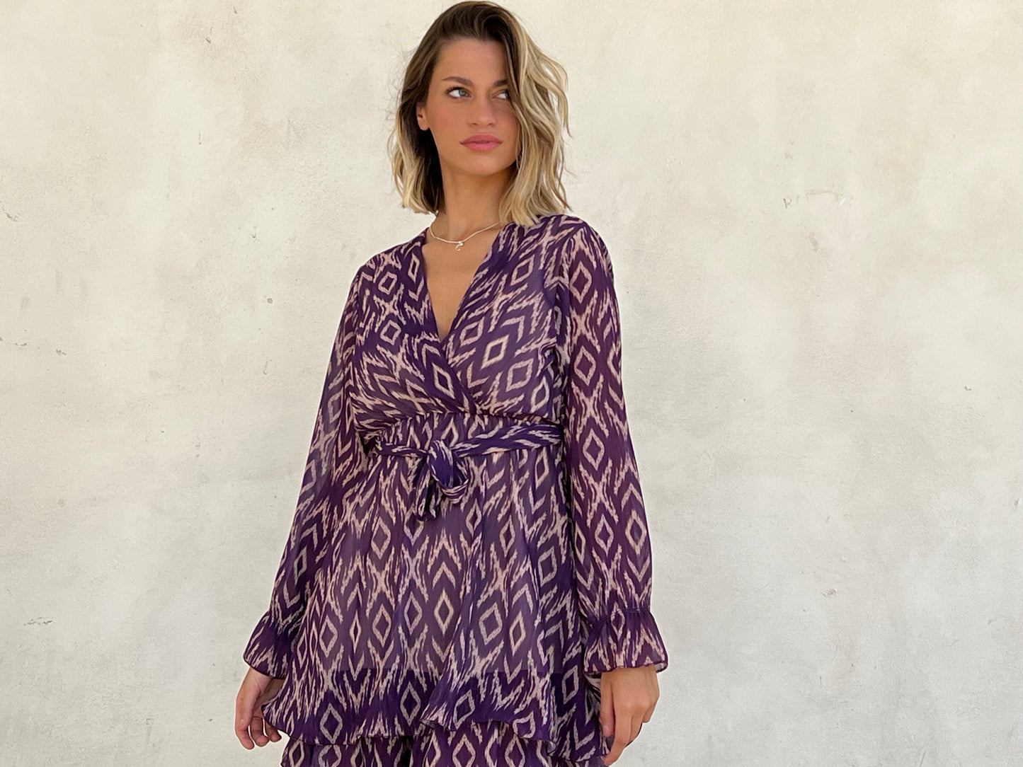 Mini dress VANIA var.Viola