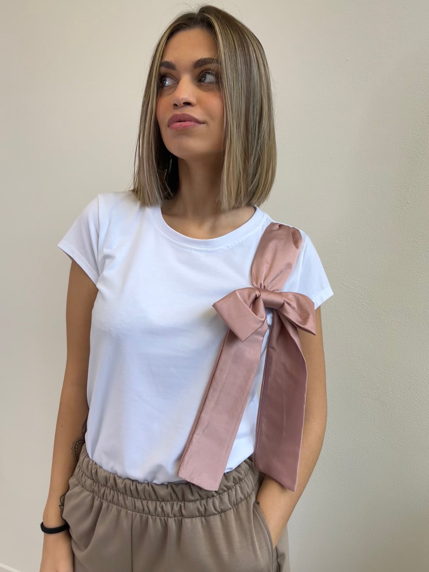 T.SHIRT FIOCCO CIPRIA