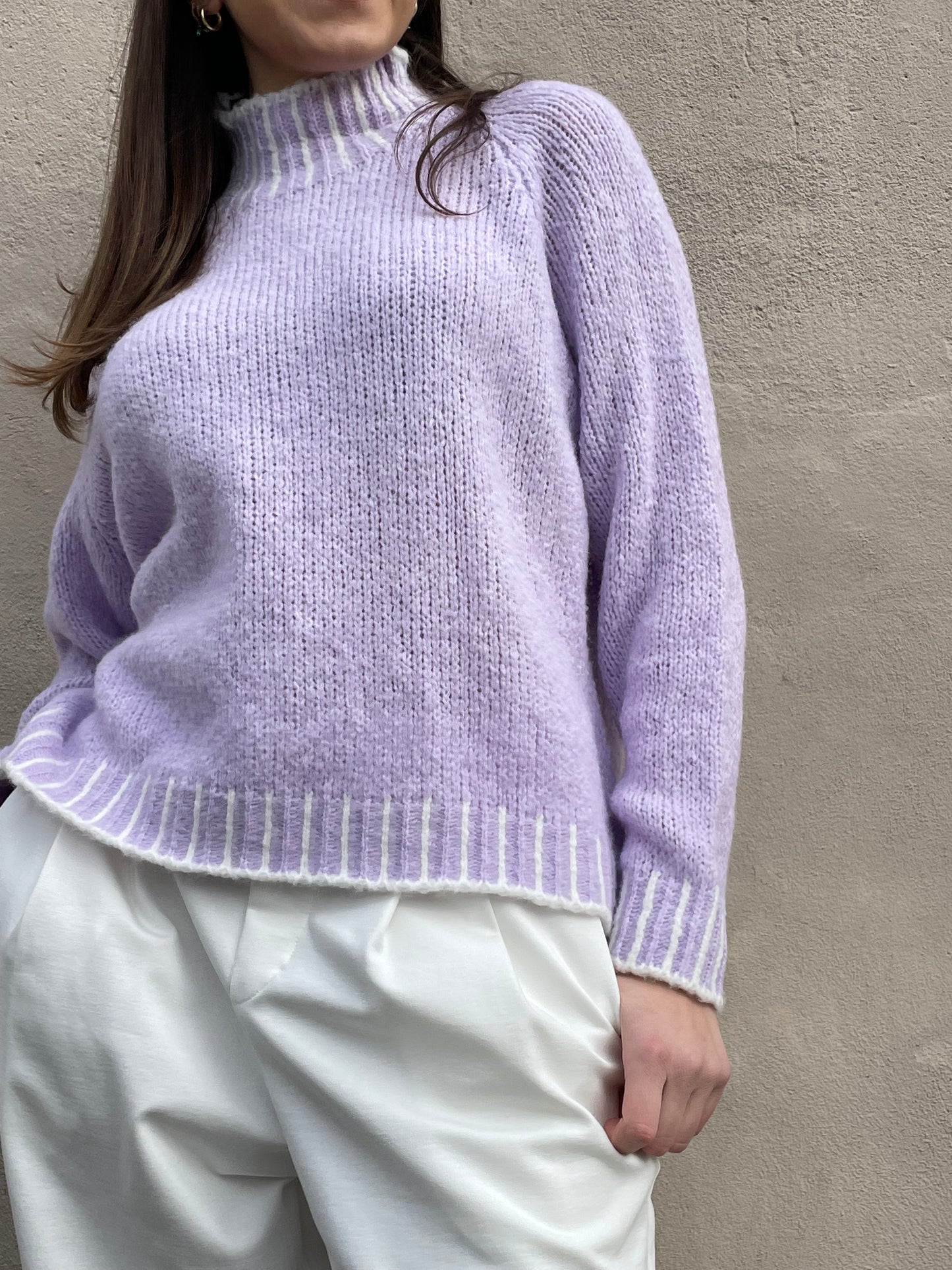 Pullover MONTRÈAL lavanda