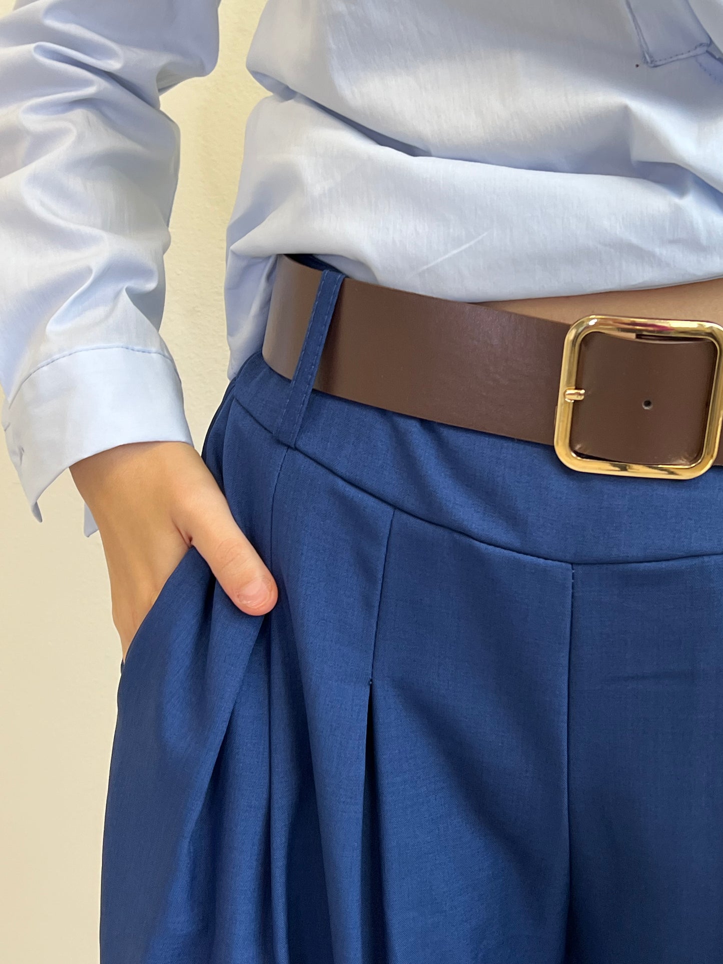 MIRIAM PANTALONE A PALAZZO BLU MARE