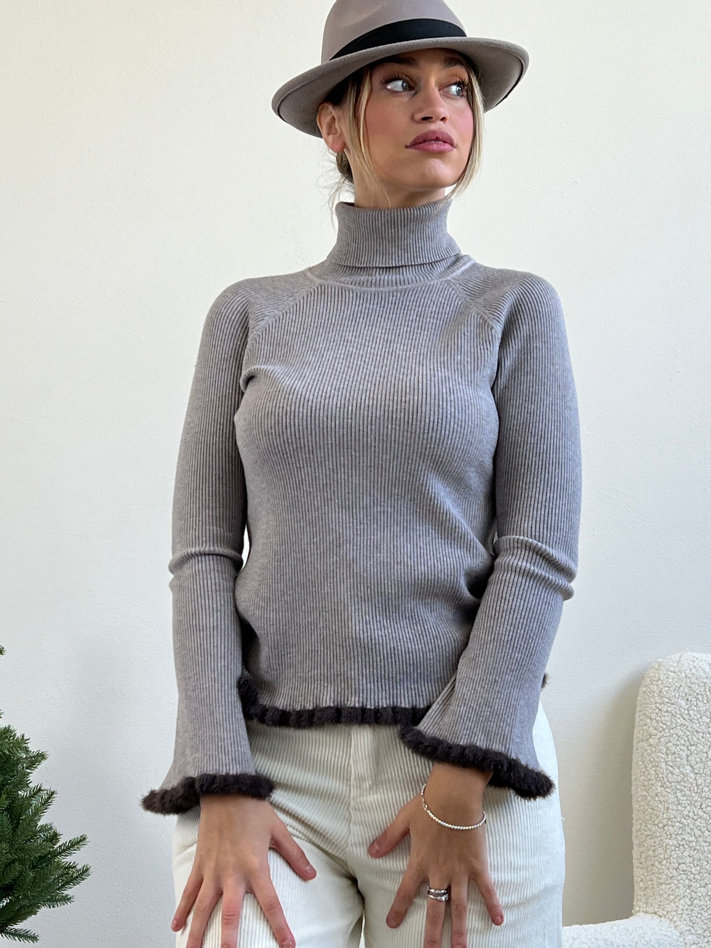 DOLCEVITA BORDI CINIGLIA GRIGIO