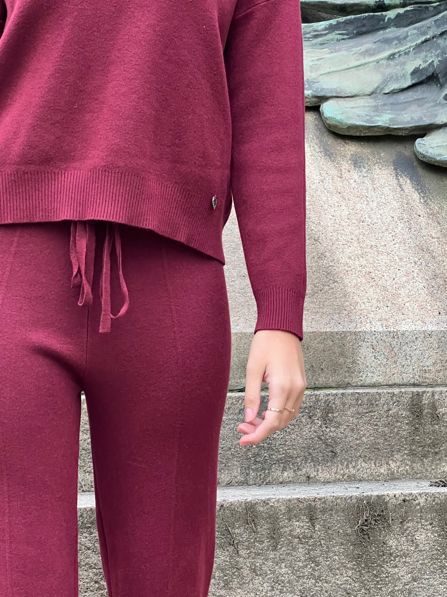 COPENAGHEN SET TUTA BURGUNDY