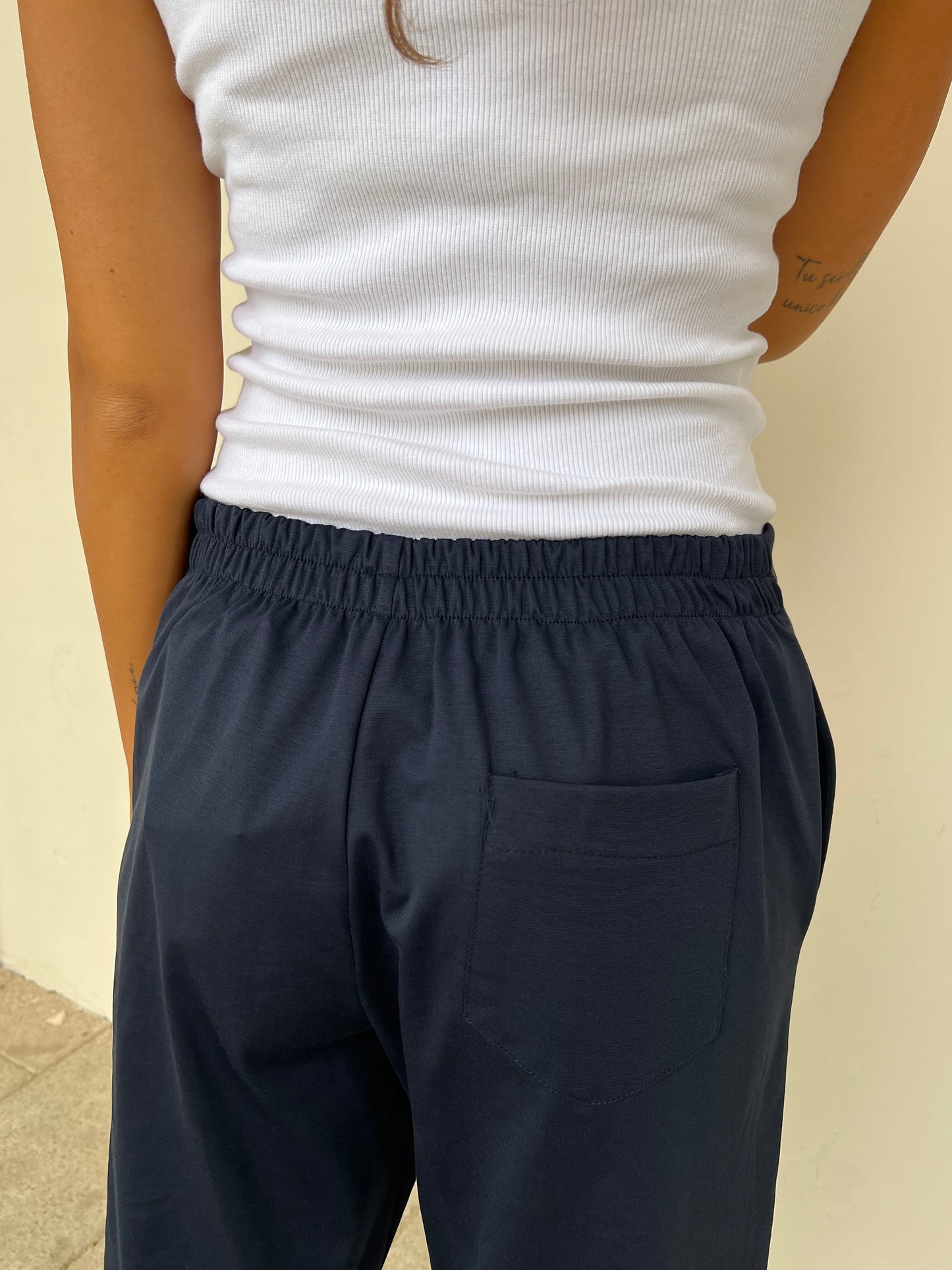 OFFICE PANTALONE OVETTO BLU TAGLIA S