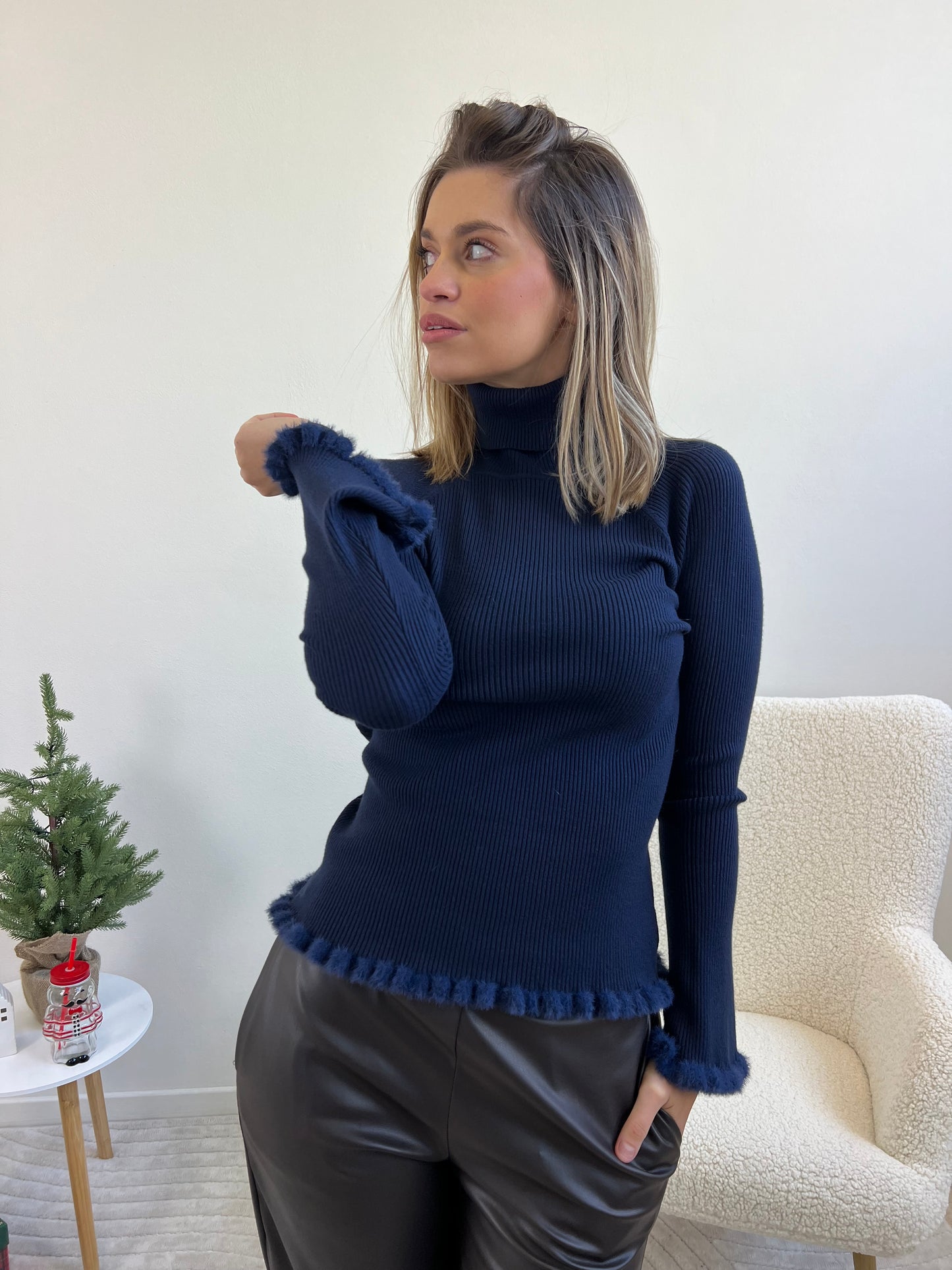 DOLCEVITA BORDI CINIGLIA BLU