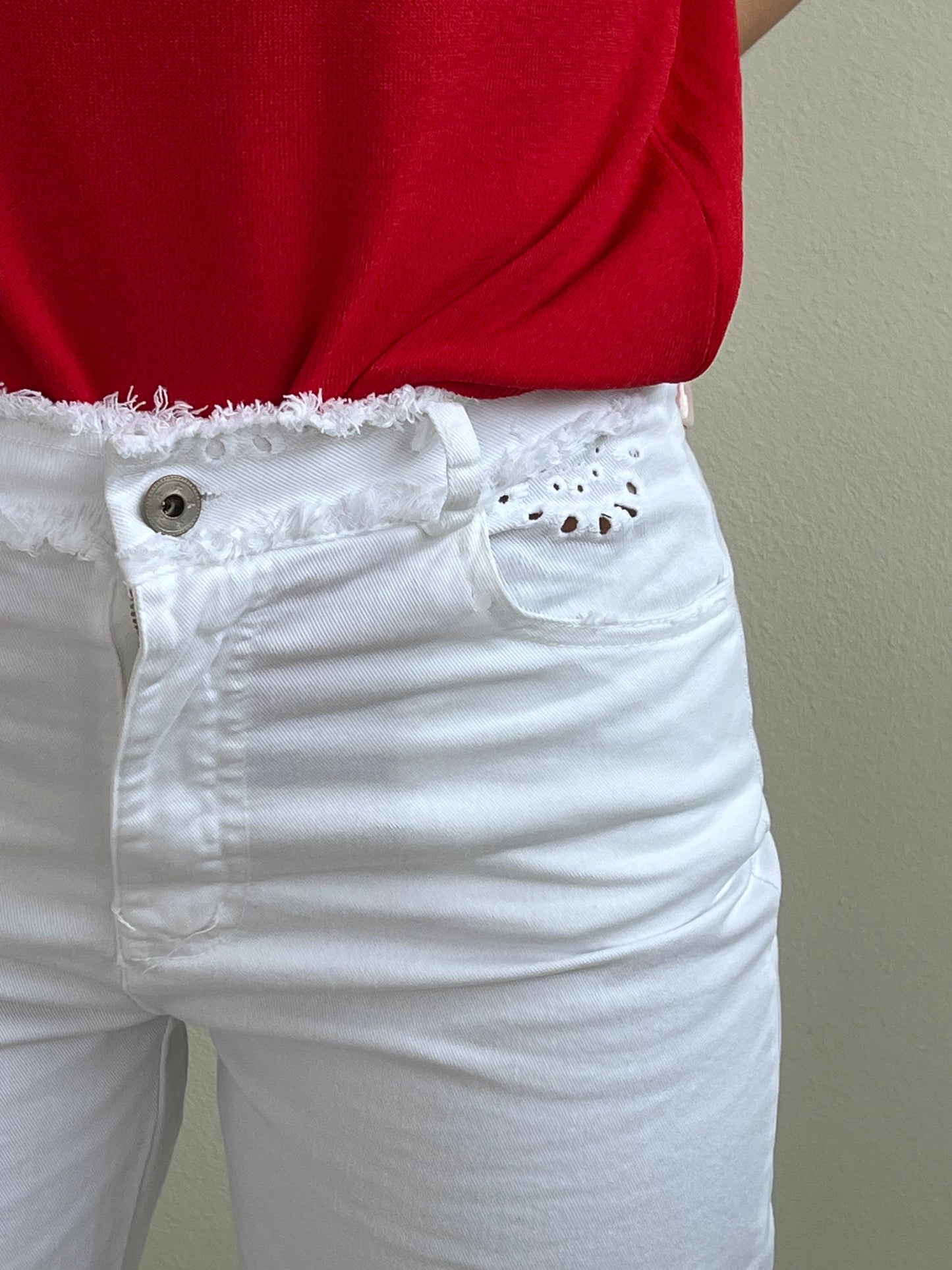 PANAMA JEANS WIDE LEG TAGLIA M