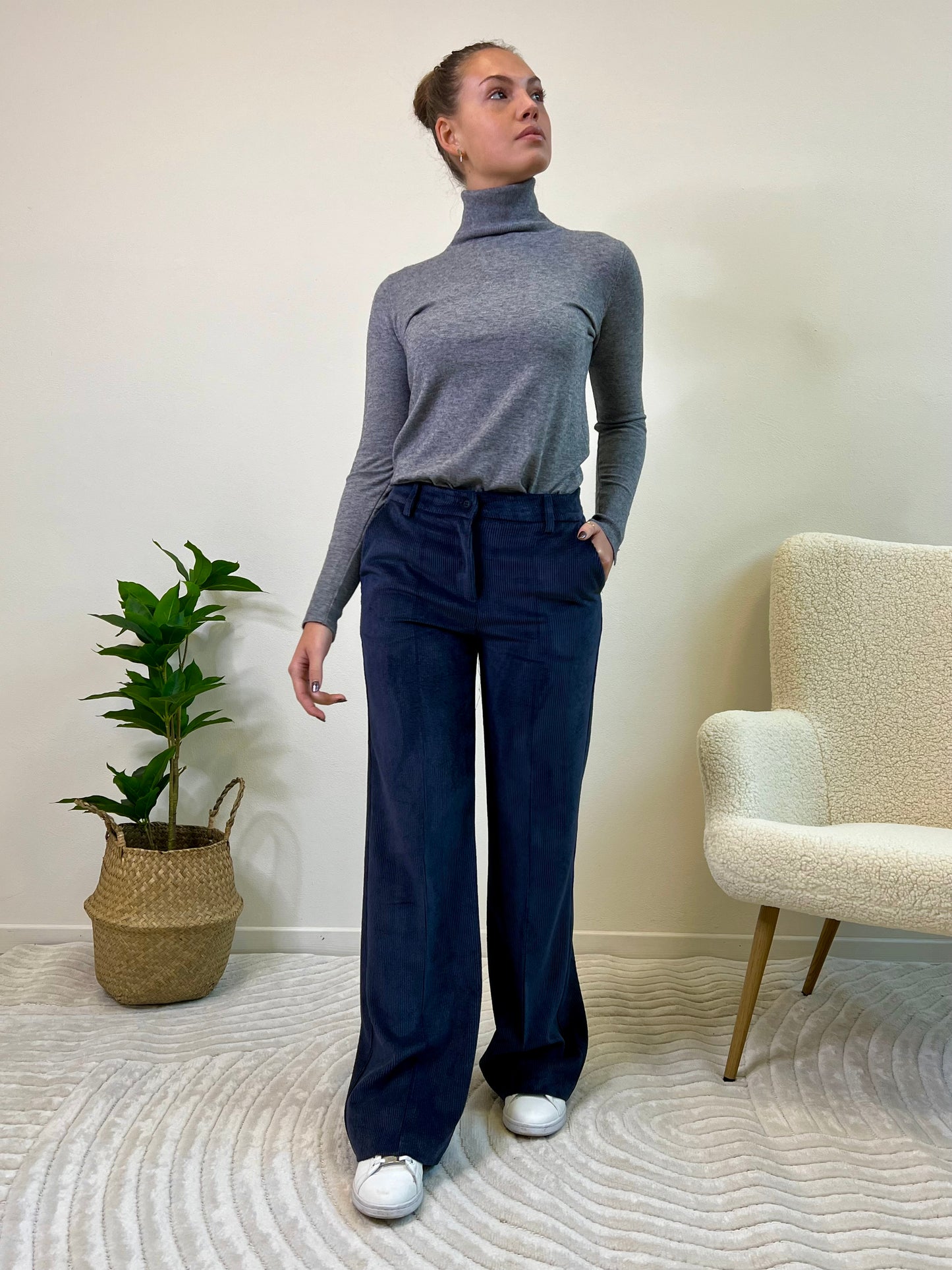 GRETA PULL DOLCEVITA GREY