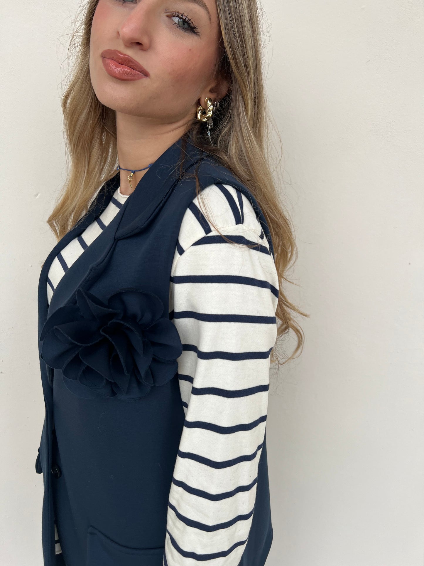 JIL GILET VAR.BLU