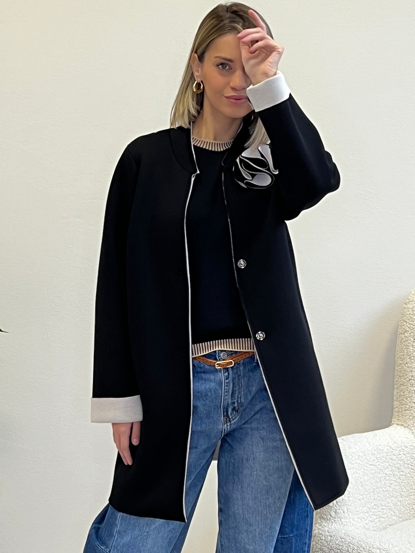 IRIS CAPPOTTINO NEOPRENE NERO
