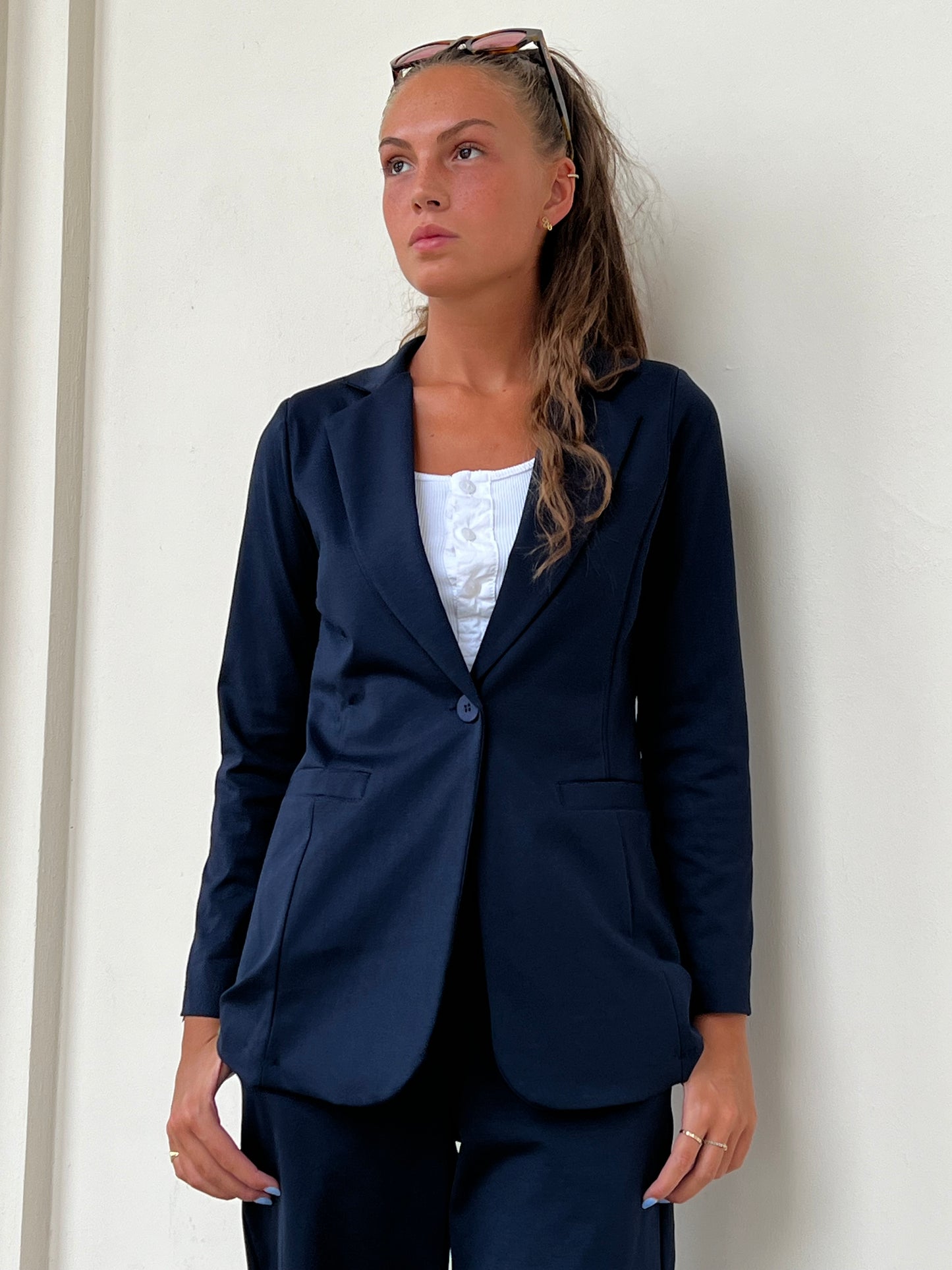 BLAZER OFFICE BLU TAGLIA S
