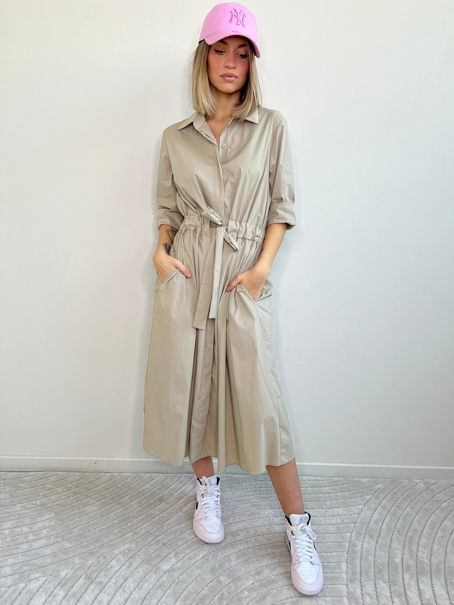 NOEMI CHEMISIER BEIGE