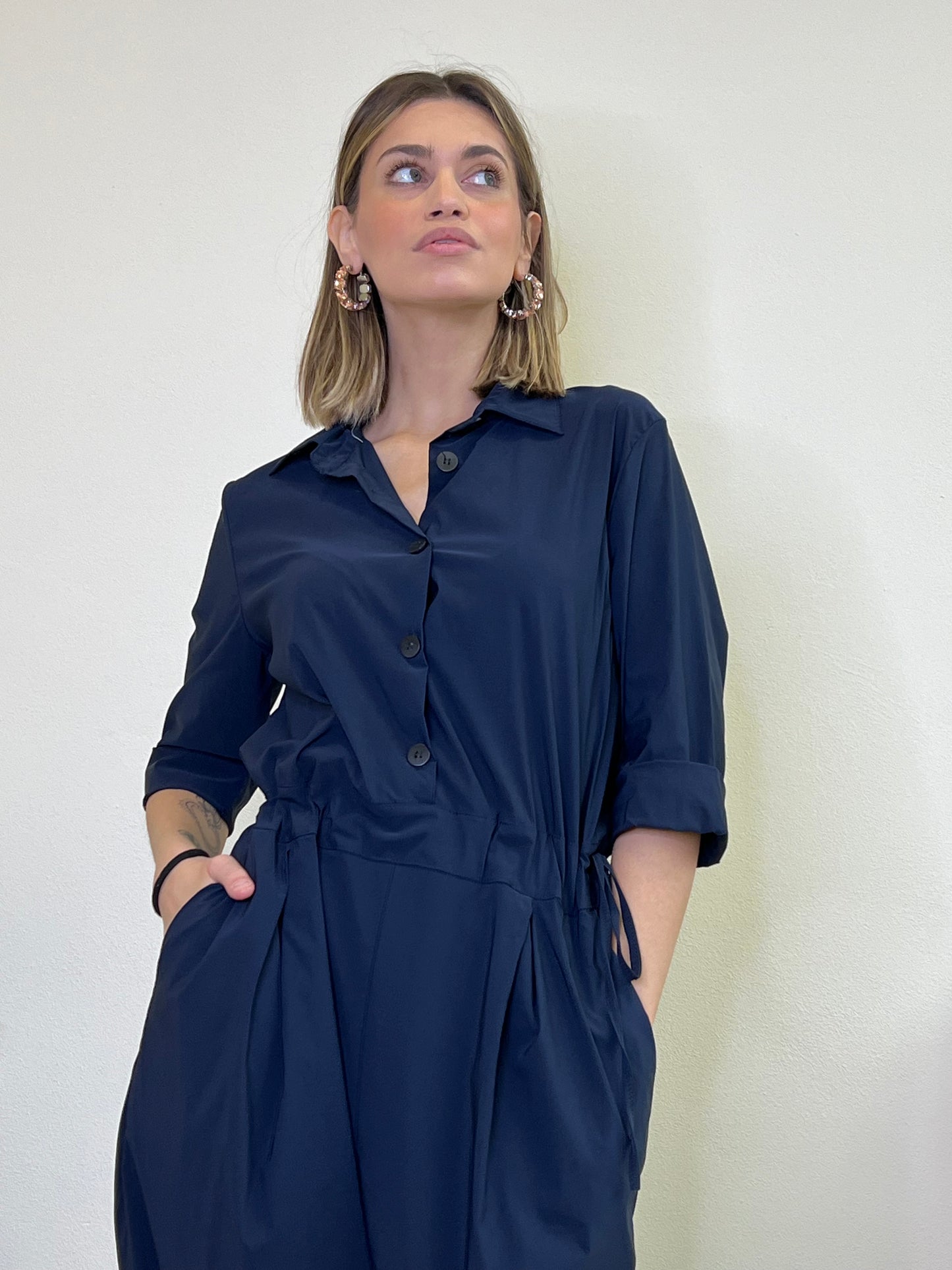 URBAN JUMPSUIT BLU NAVY