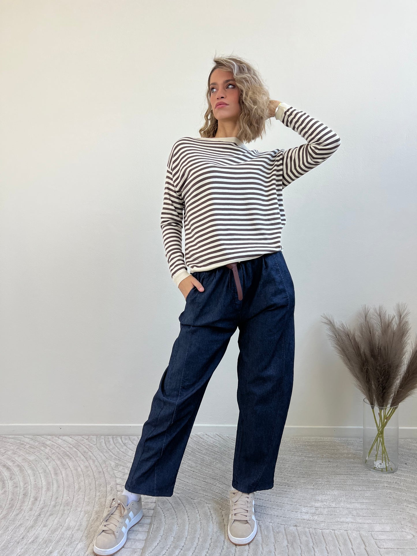 LOU MAGLIA RIGA CACAO & PANNA