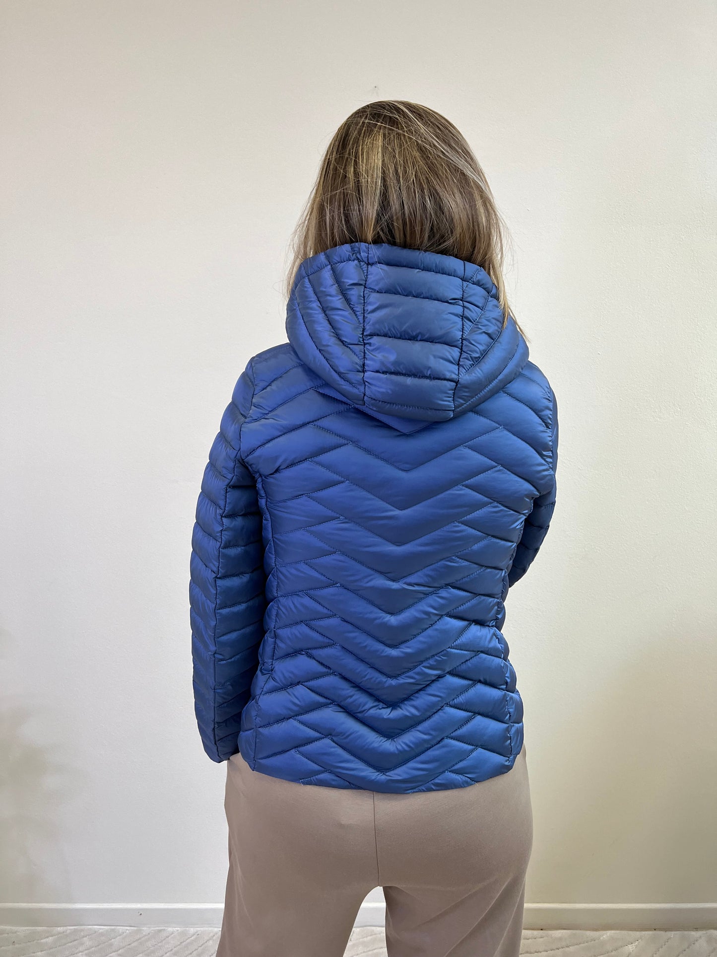 PIUMINO 100 grammi BLU MARE TAGLIA L