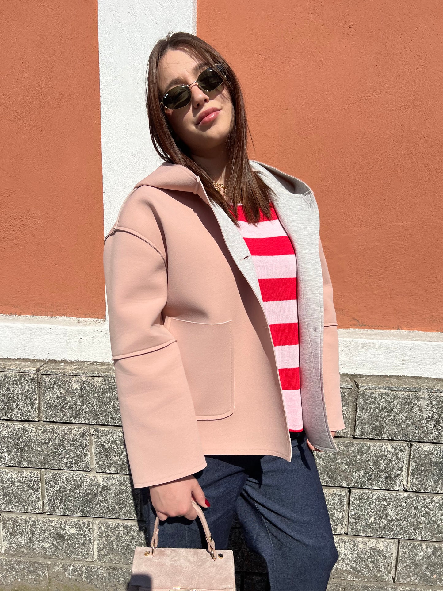 GIACCA NEOPRENE BLUSH