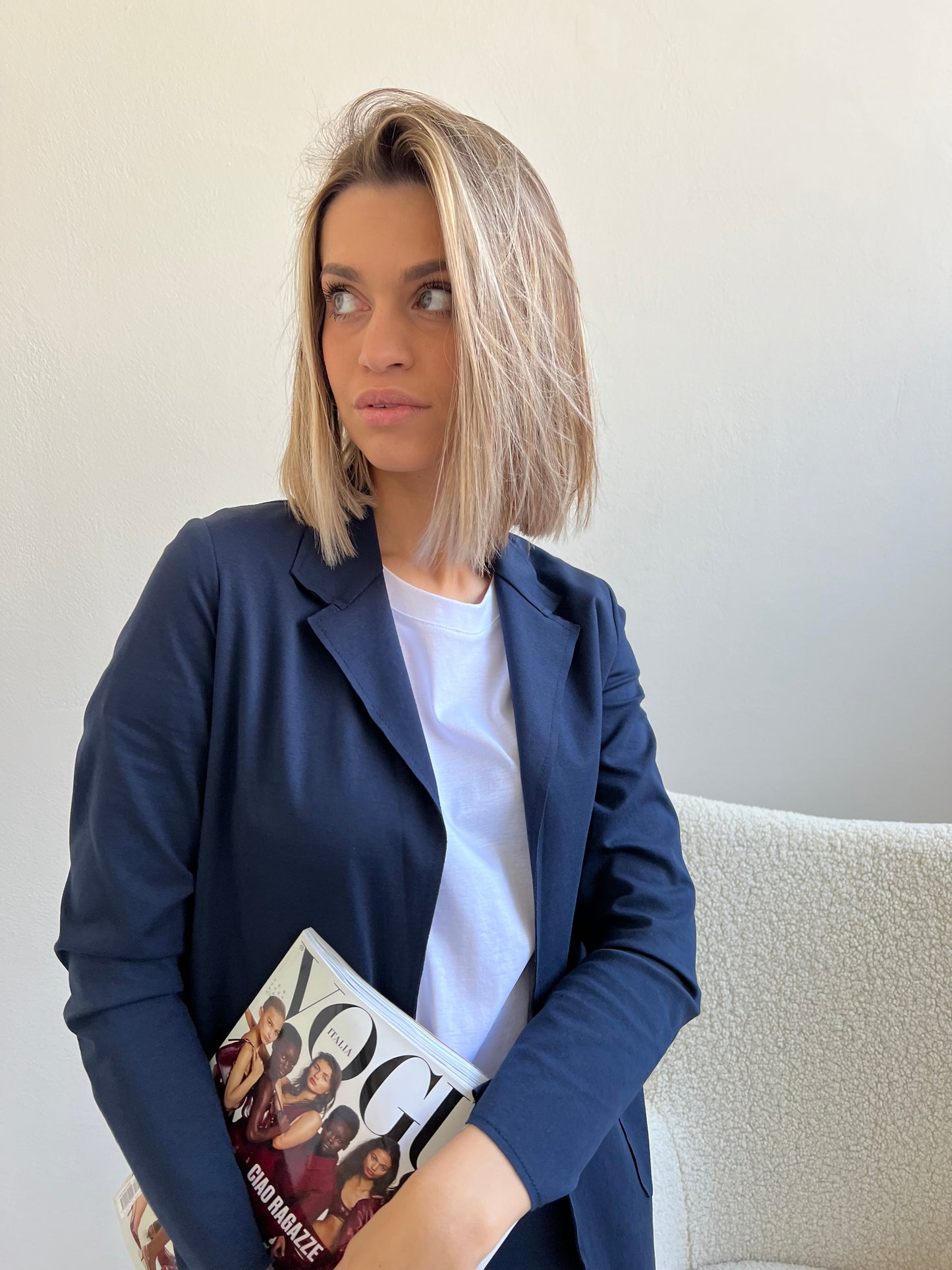 LENNY TAILLEUR BLU NAVY TAGLIA S