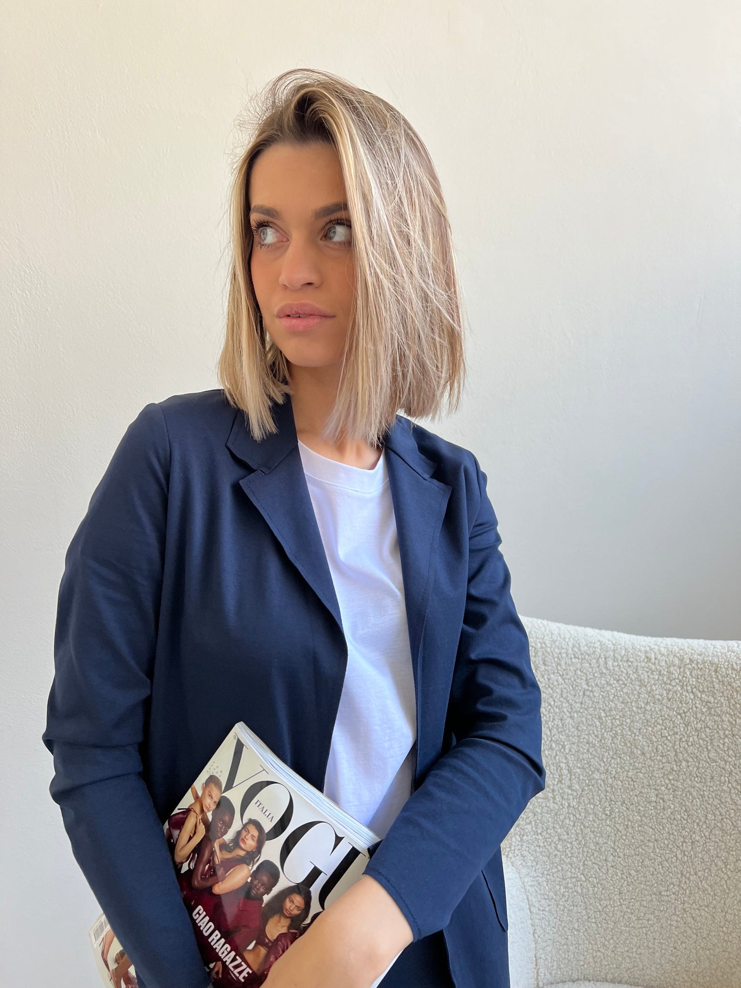LENNY TAILLEUR BLU NAVY TAGLIA M