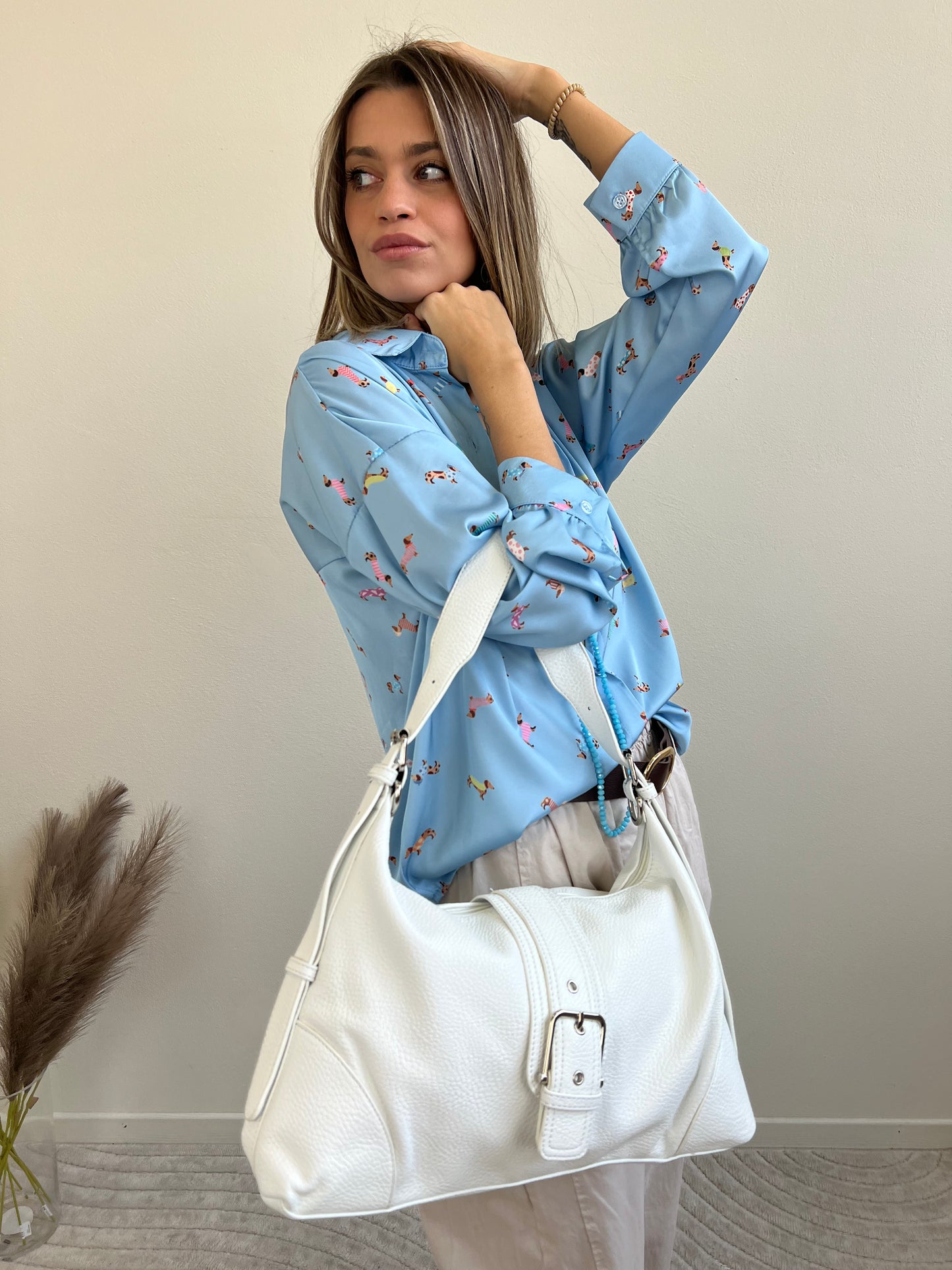 BORSA SOPHIA BIANCO