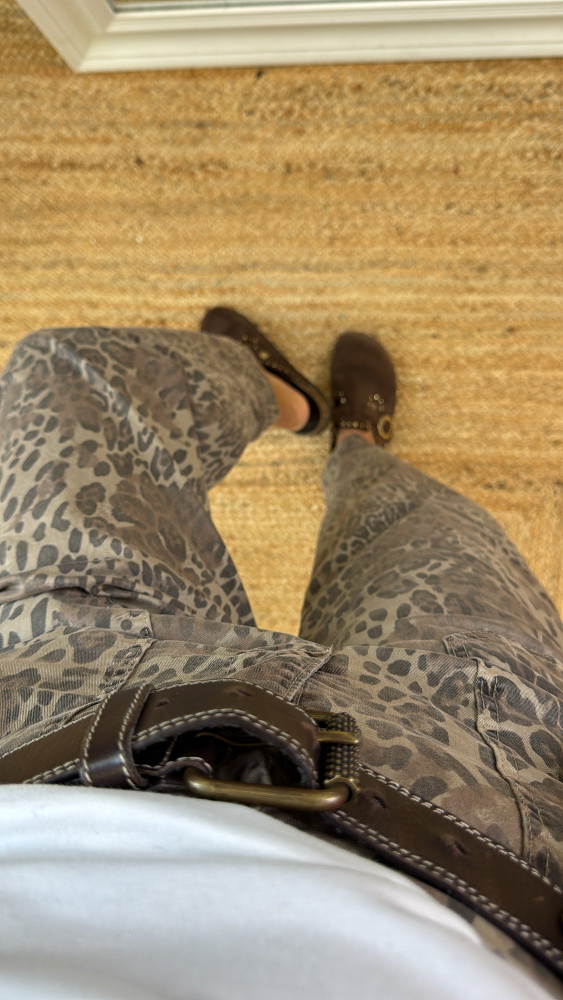 JEANS STAMPA MACULA