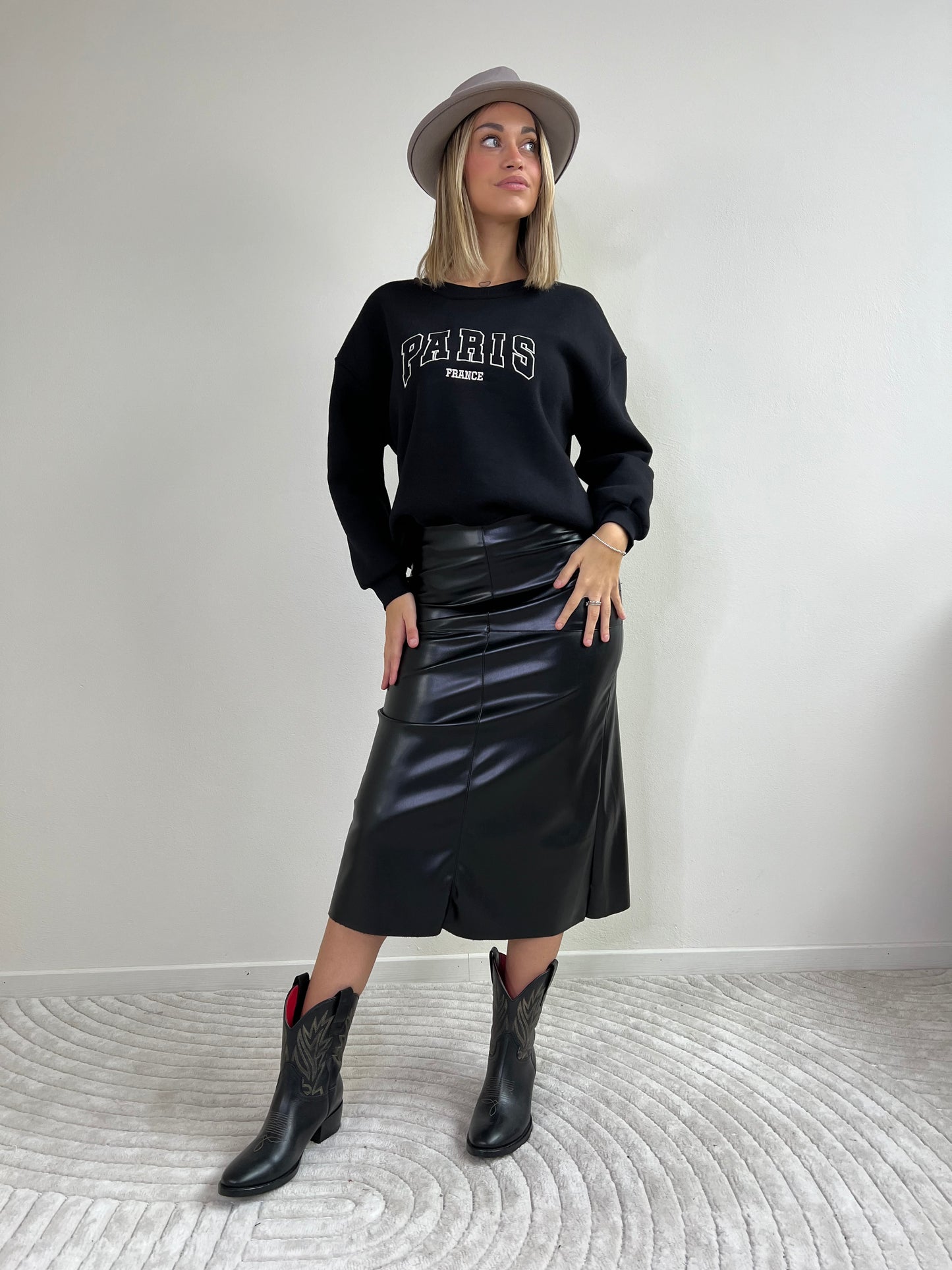 FELPA PARIS NERO