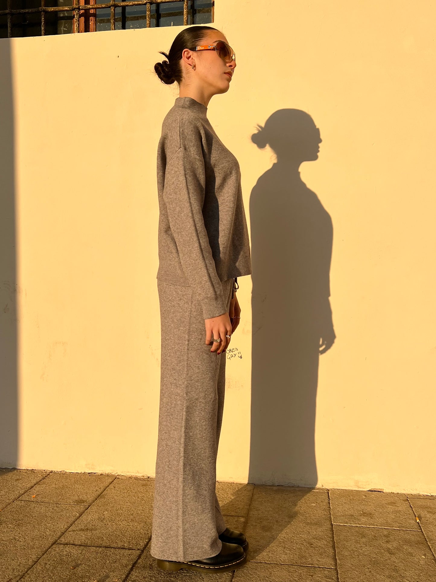 COPENAGHEN SET TUTA GRIGIO MELANGE