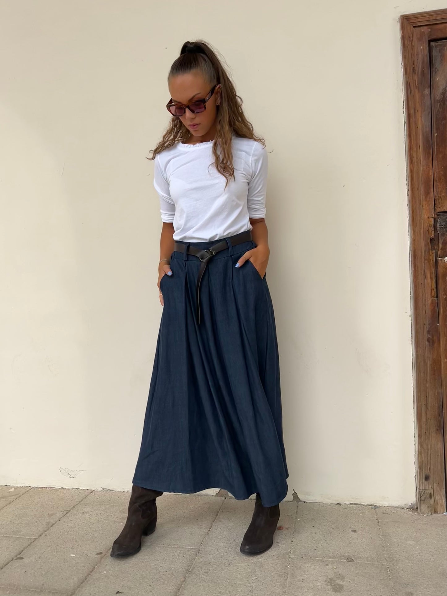 NICOLE GONNA DENIM TAGLIA S/M