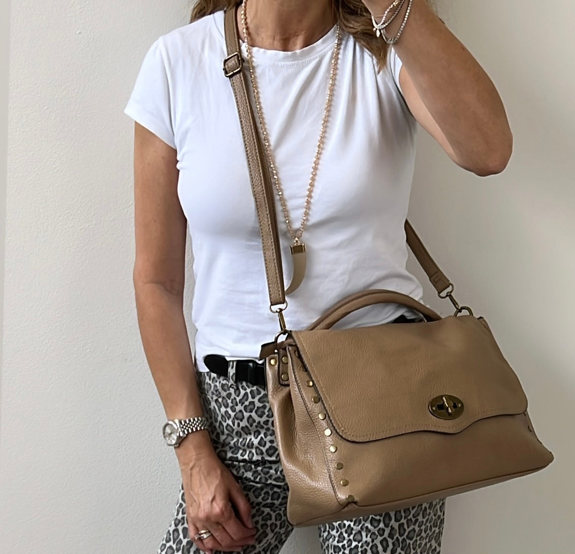 BORSA POSTINA CAMEL