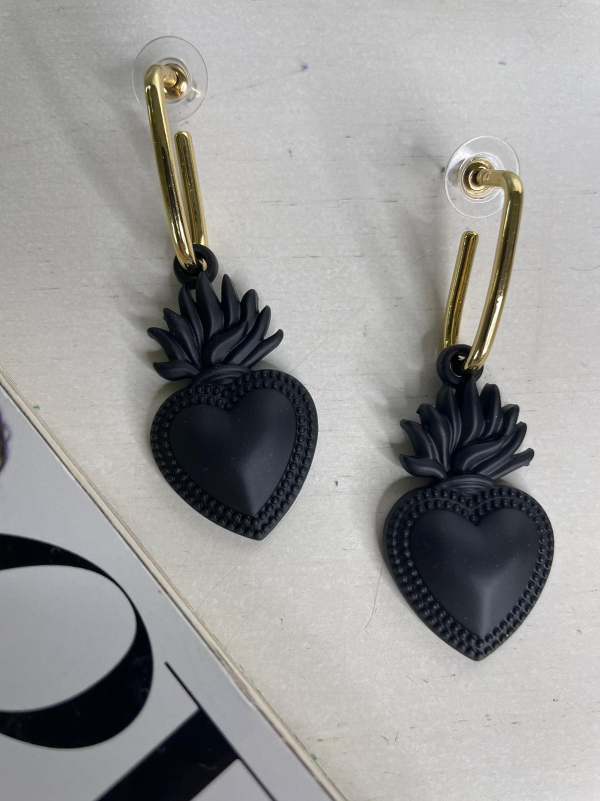 Orecchini Cuore sacro