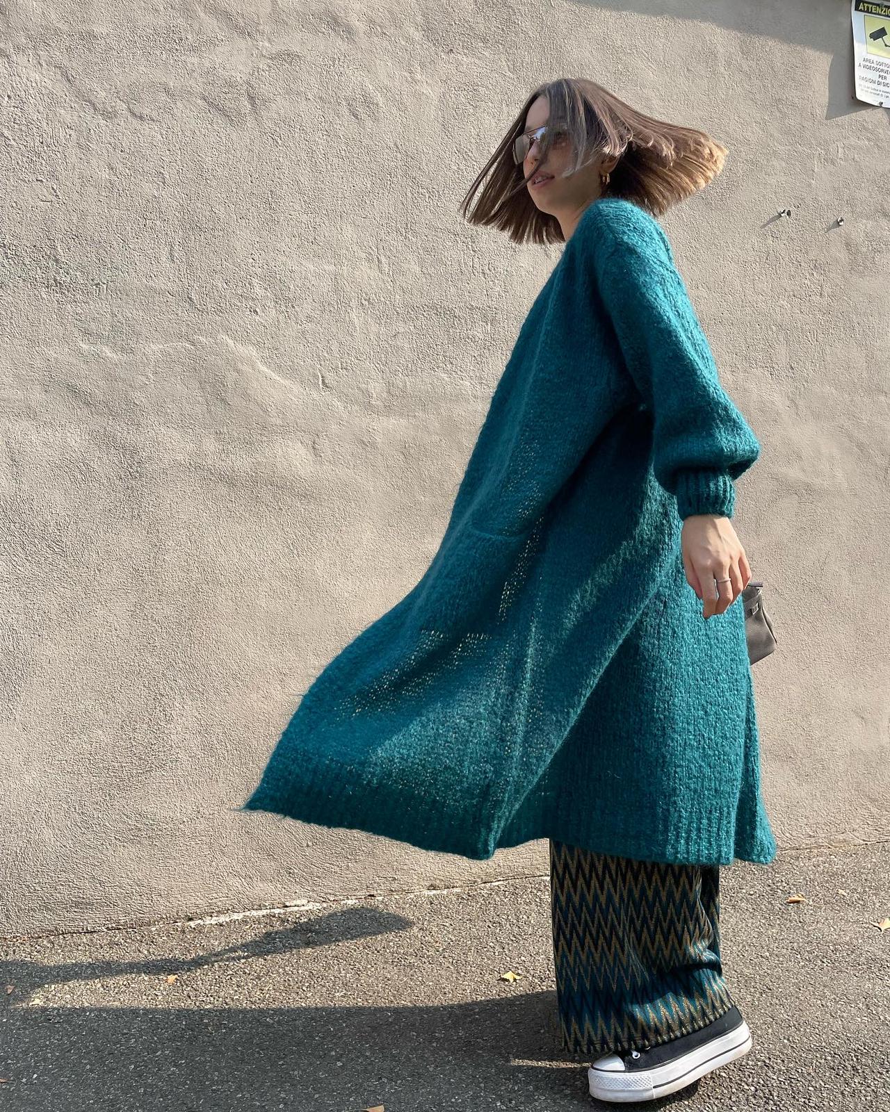 Maxi cardigan Elvira