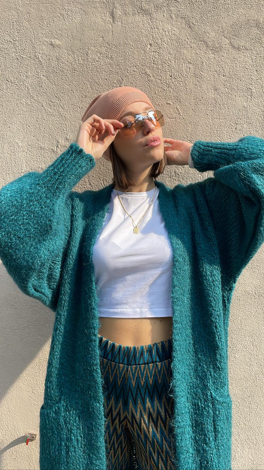Maxi cardigan Elvira