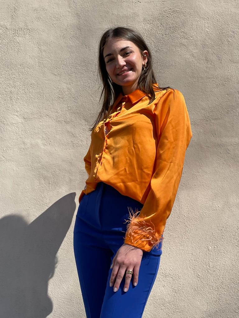 Camicia in satin