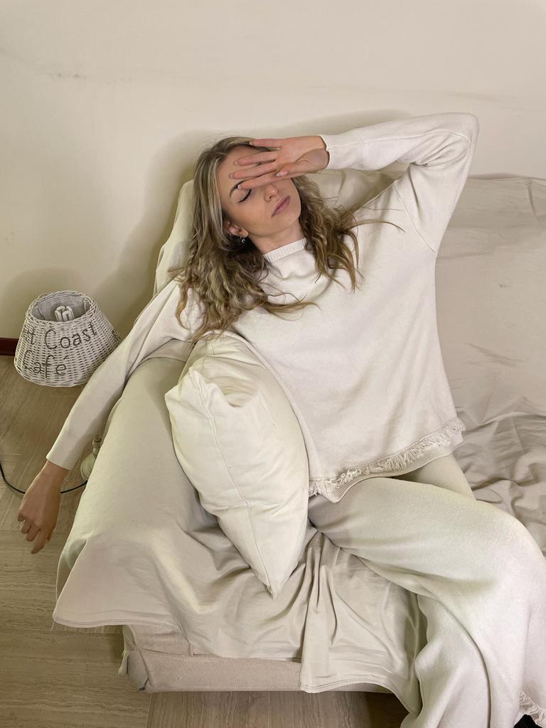 Coordinato in maglia