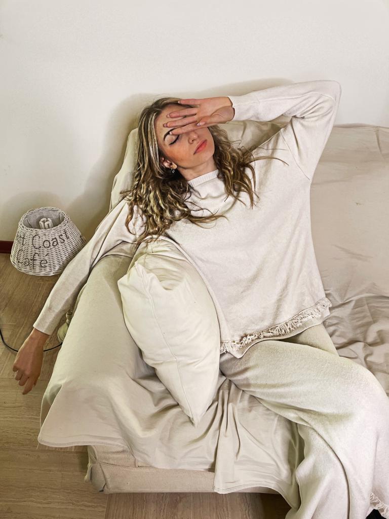 Coordinato in maglia