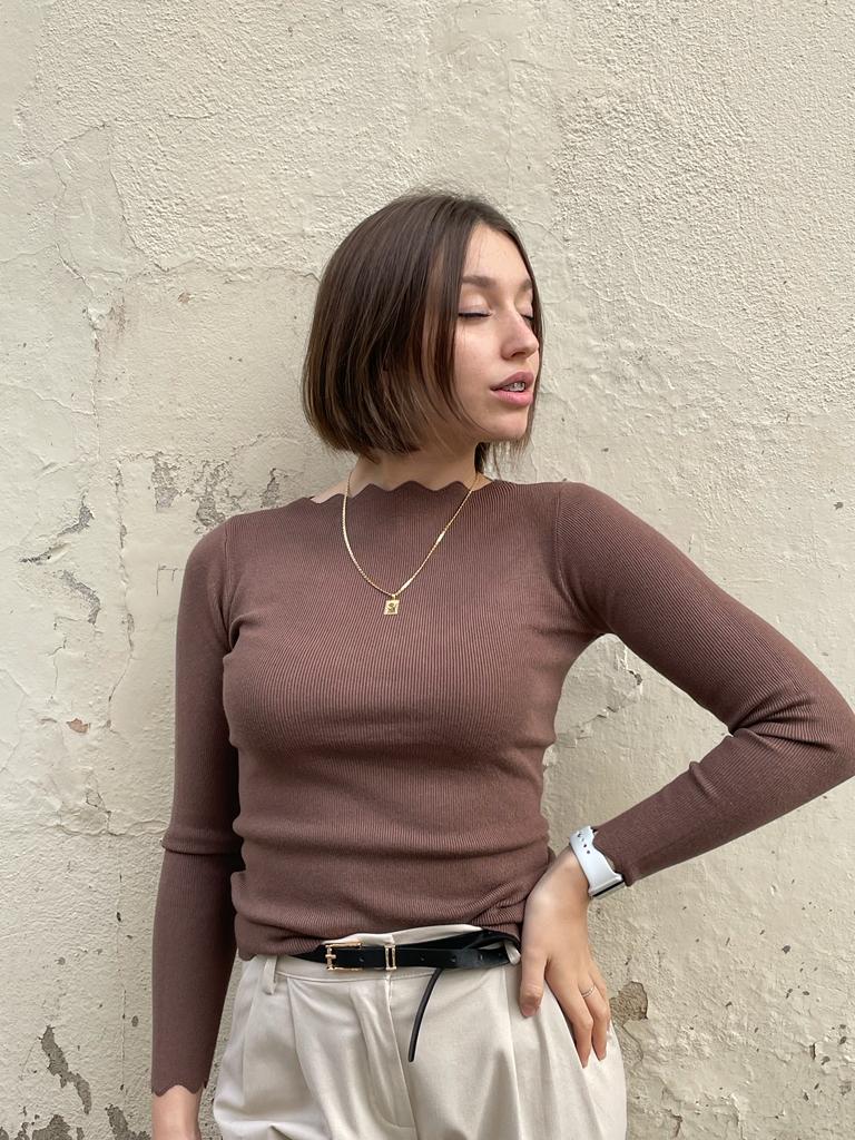 Maglioncino sotto giacca