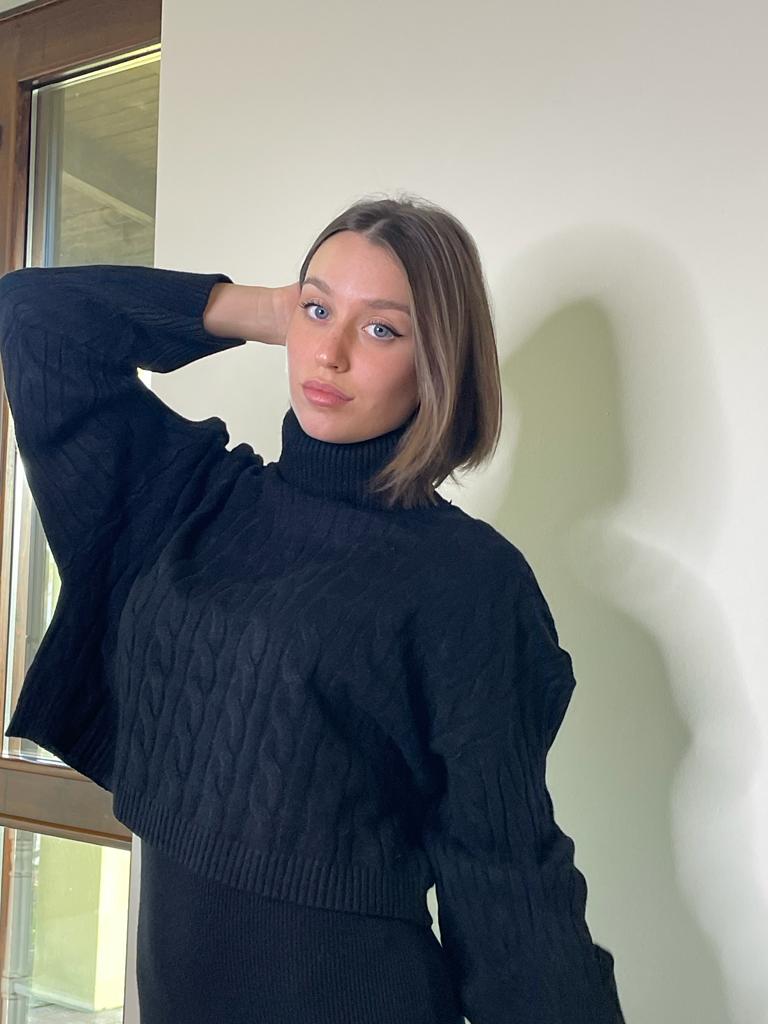 Coordinato in maglia