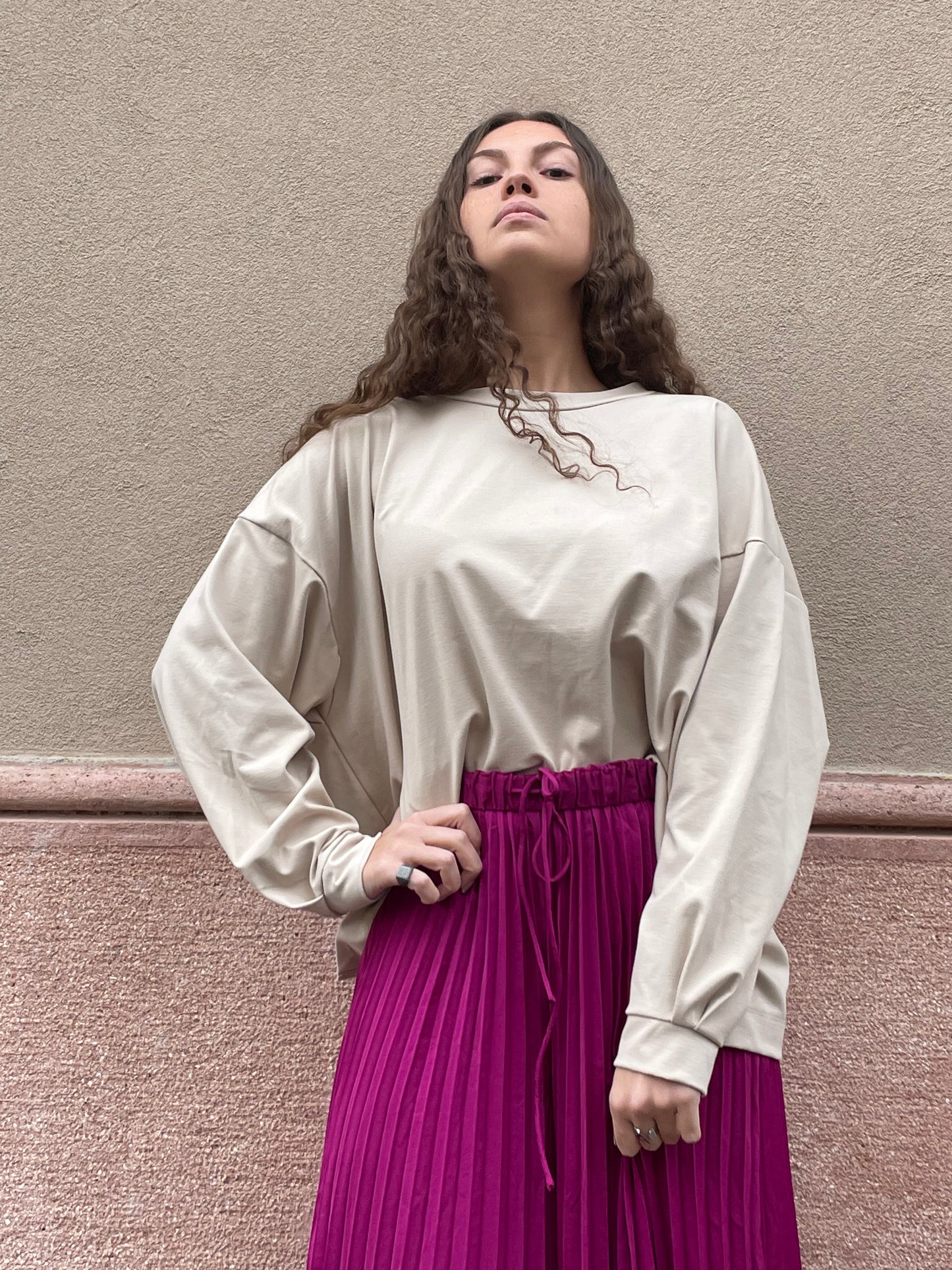 Maxi felpa FLAMINGO