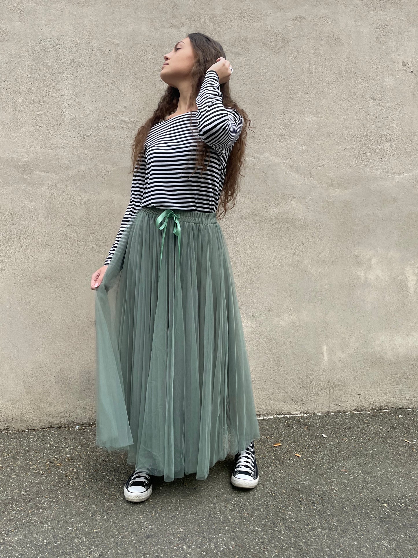 Gonna in tulle NUVOLA