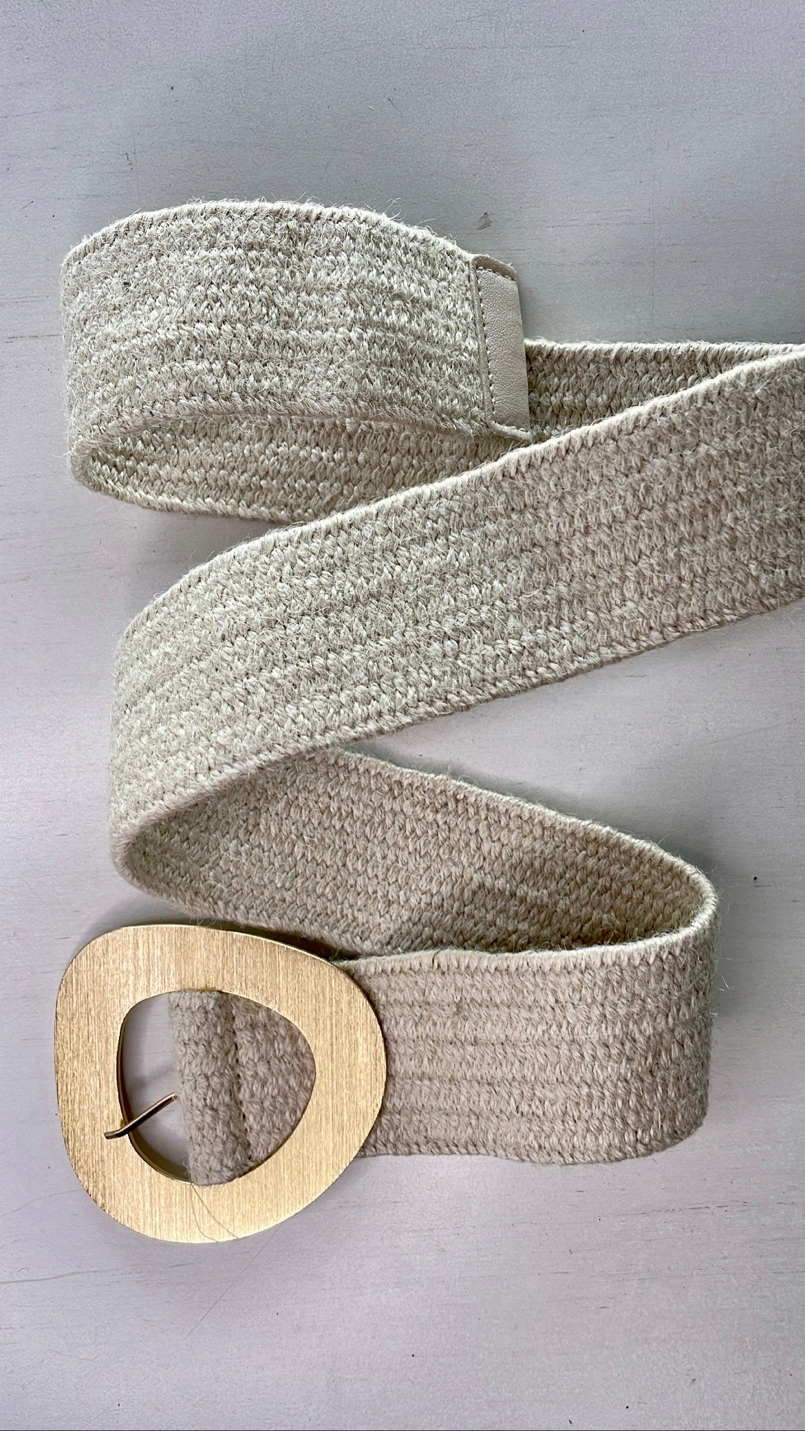 Cintura in rafia