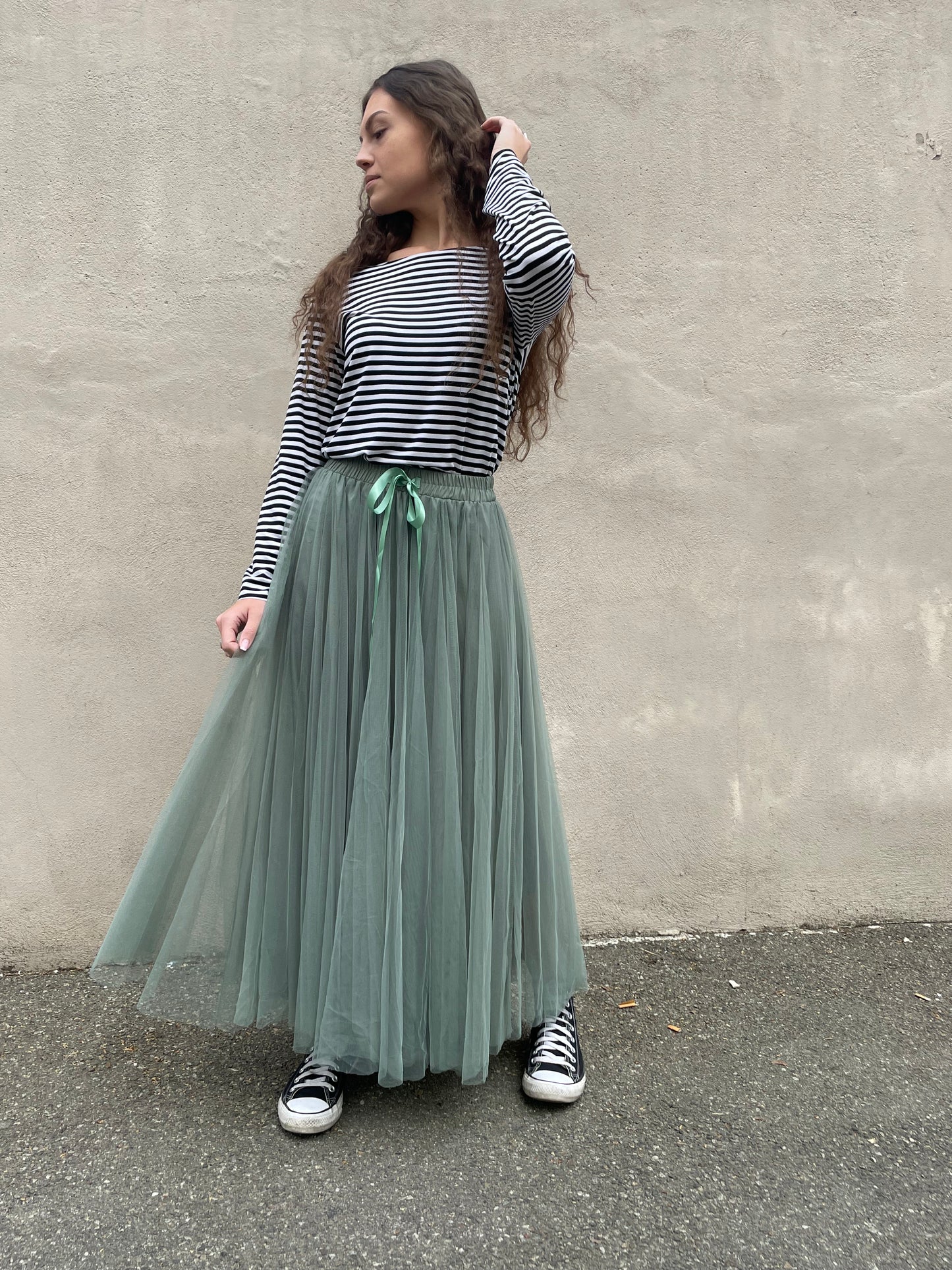 Gonna in tulle NUVOLA
