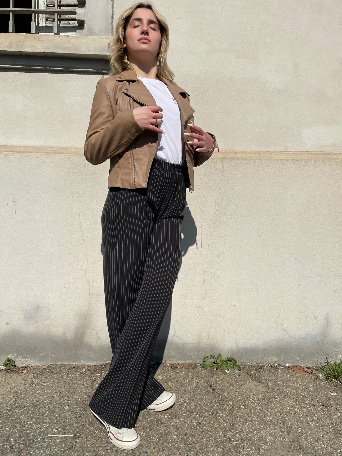 Pantalone gessato