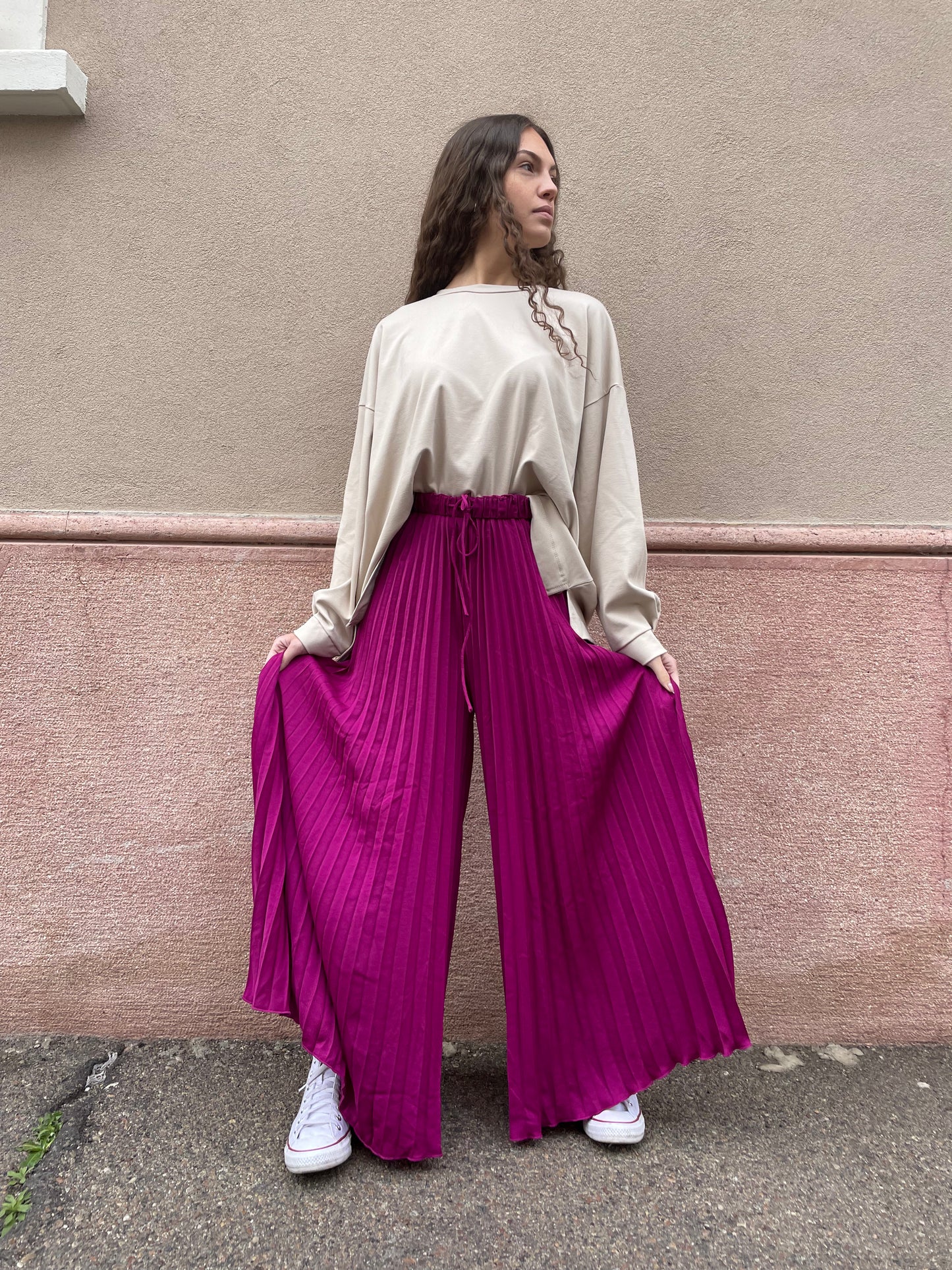 Maxi felpa FLAMINGO