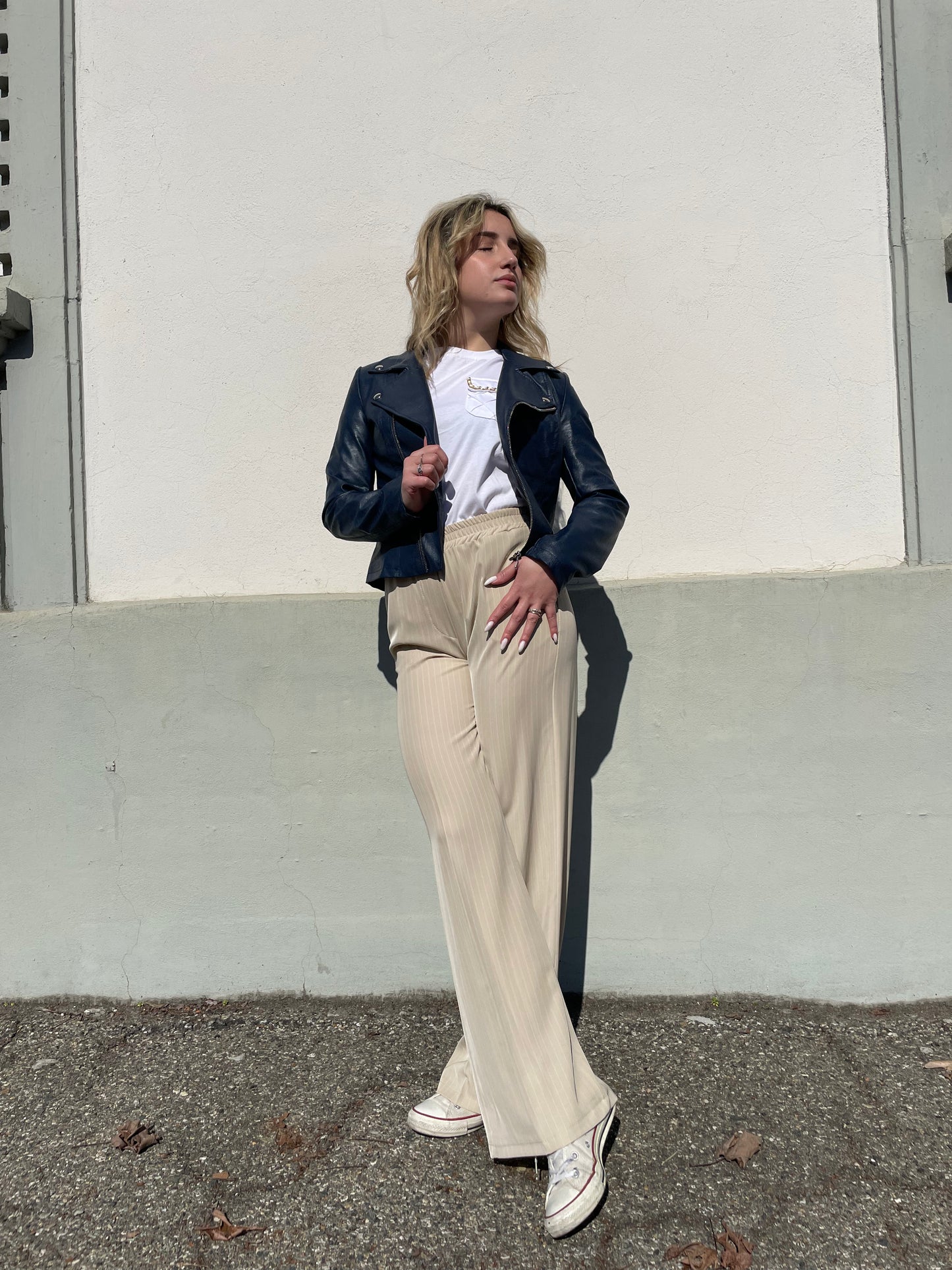 Pantalone gessato