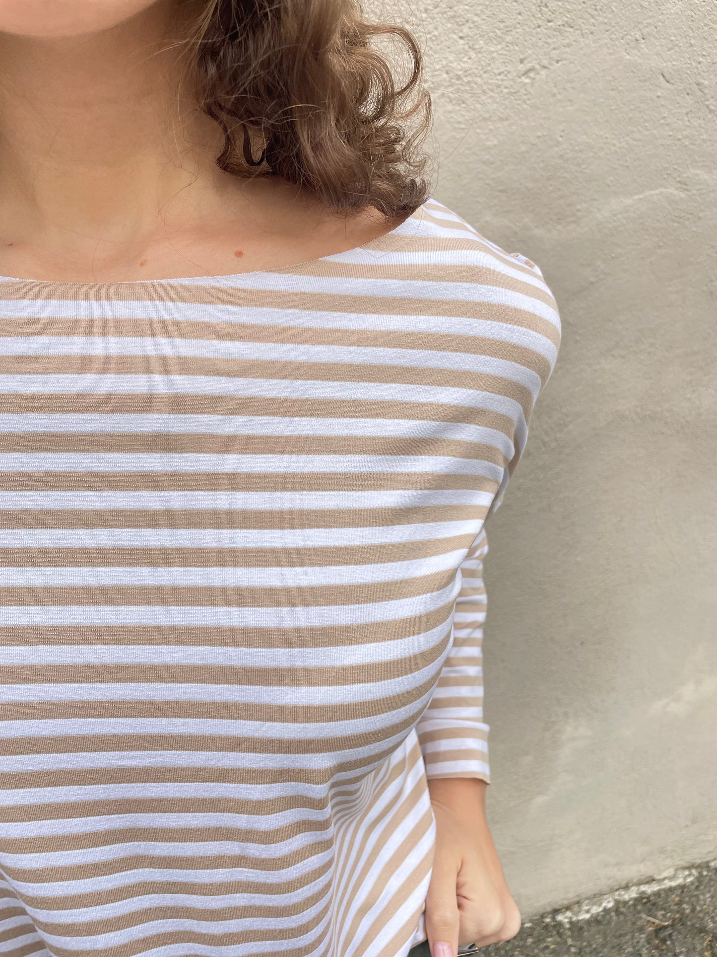 Maglia righe over
